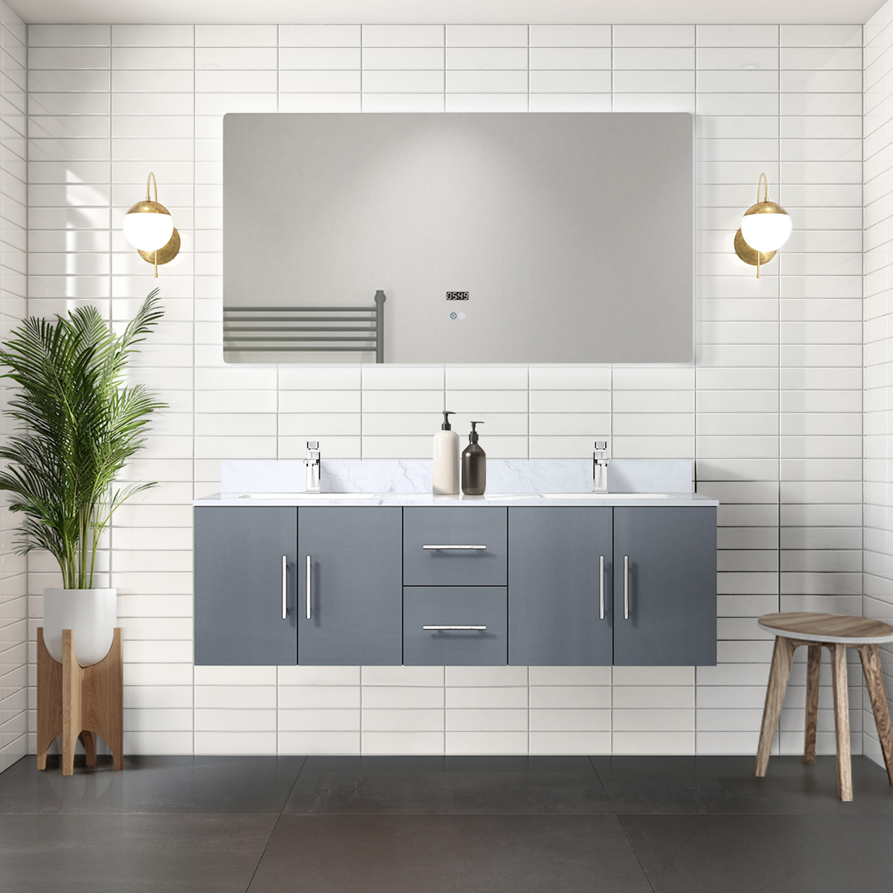 Lexora LG192260DBDSLM60 Bath-Vanity-Combo - View #6