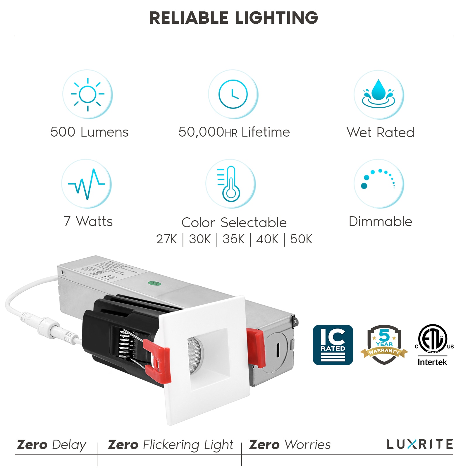 Luxrite LR23460 LR23462-1PK Led-Retrofit-Downlight - View #6