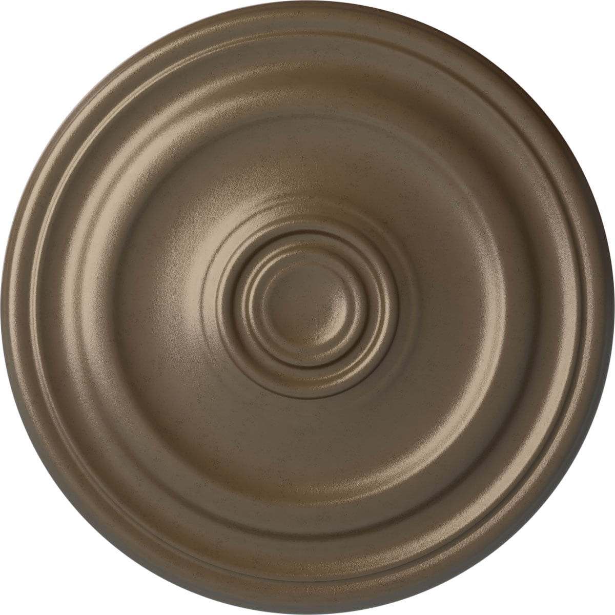 Ekena Millwork CM16KPWSS Kepler Traditional 15.875-in W x 15.875-in L Warm Silver Polyurethane Ceiling Medallion