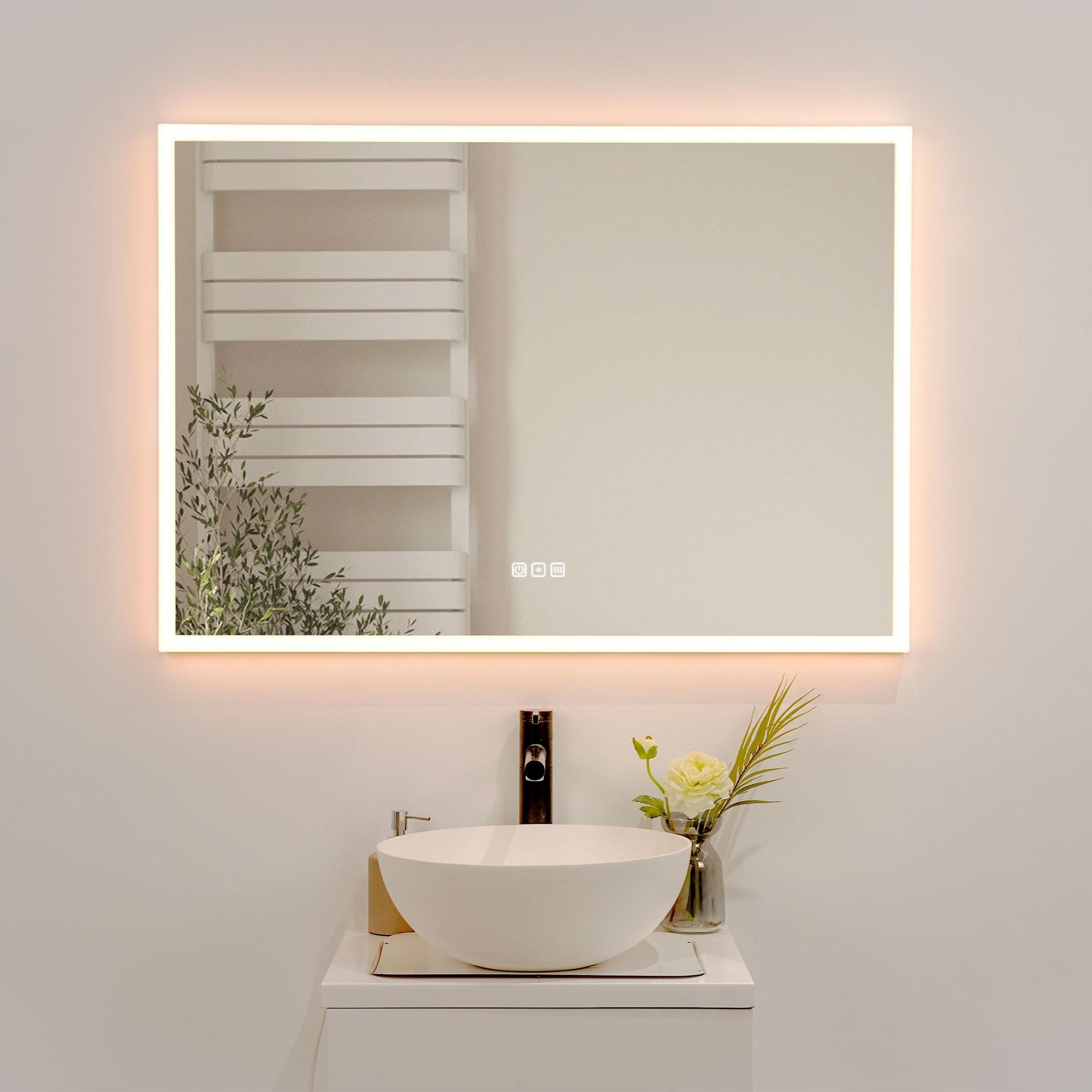 Bayfeve BF-233447-MIR Framed-Bath-Mirrors - View #6
