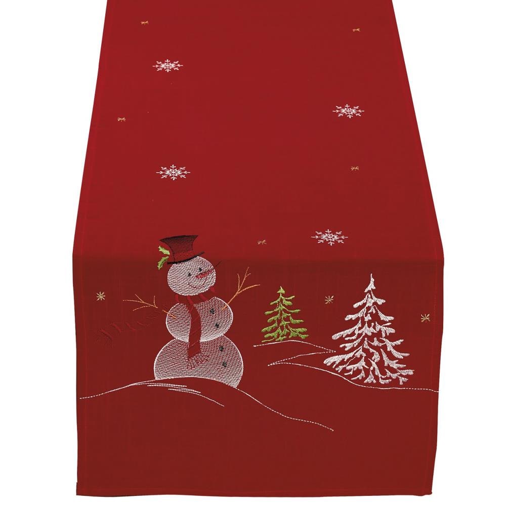 DII CAMZ34216 Snowman Table runner
