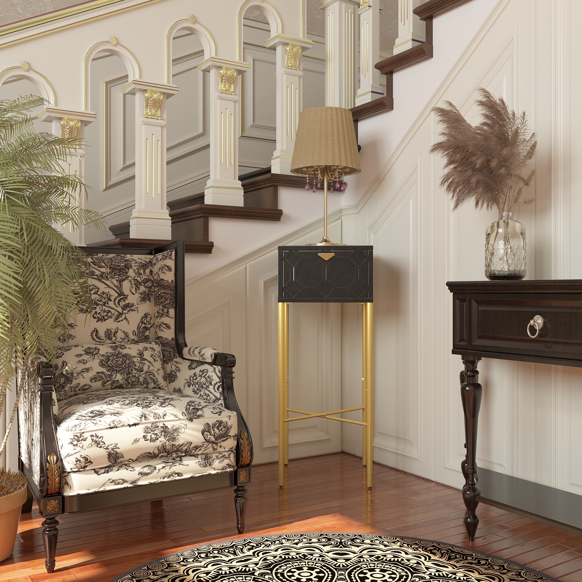 Clihome CL-CN1-BK End-Tables - View #6