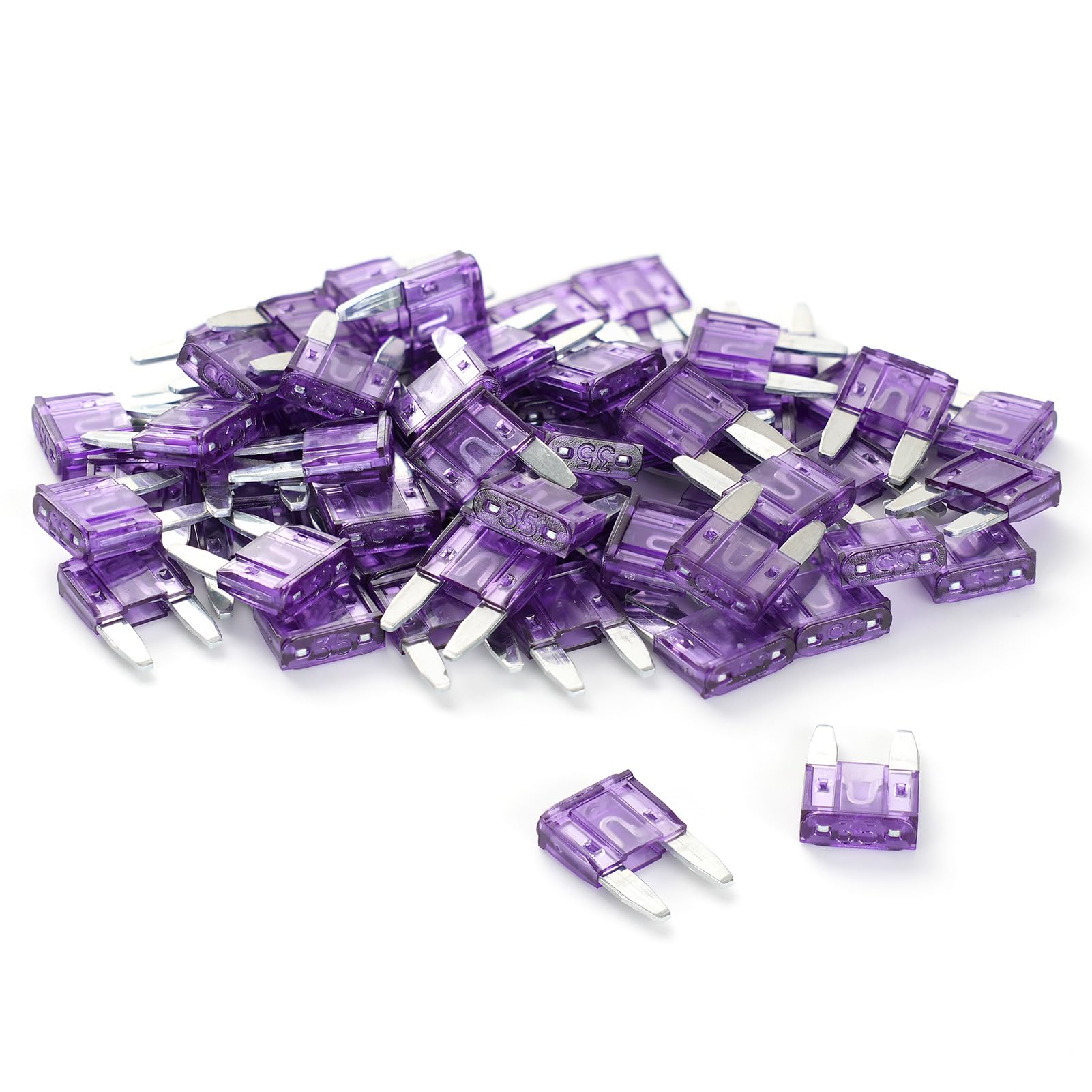 CYIKE  35 Amp Mini Car Fuses Pack of 60 Automotive Blade Fuses for Car RV Truck SUV Motorcycle Boat Electrical Equipment durable home and garden