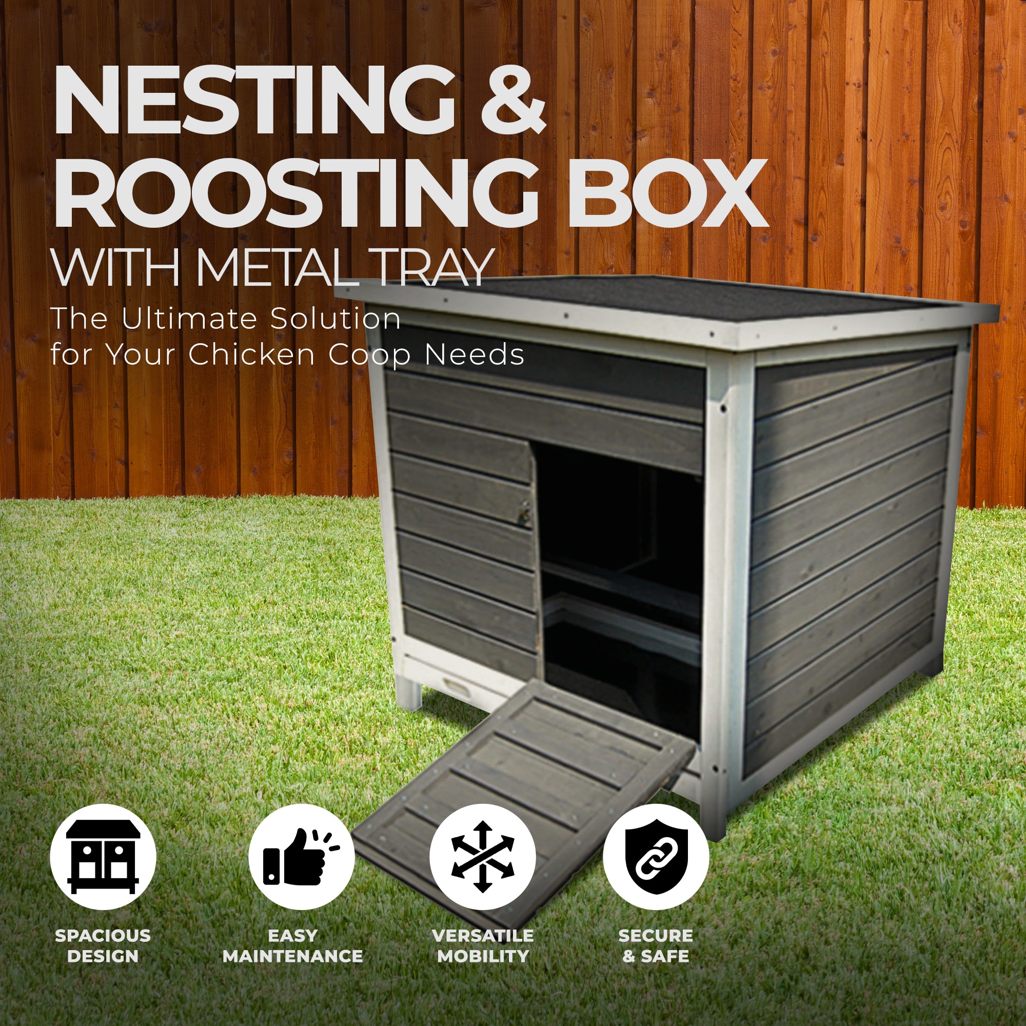 My Backyard Farm 397382 Chicken-Coops-Rabbit-Hutches - View #2