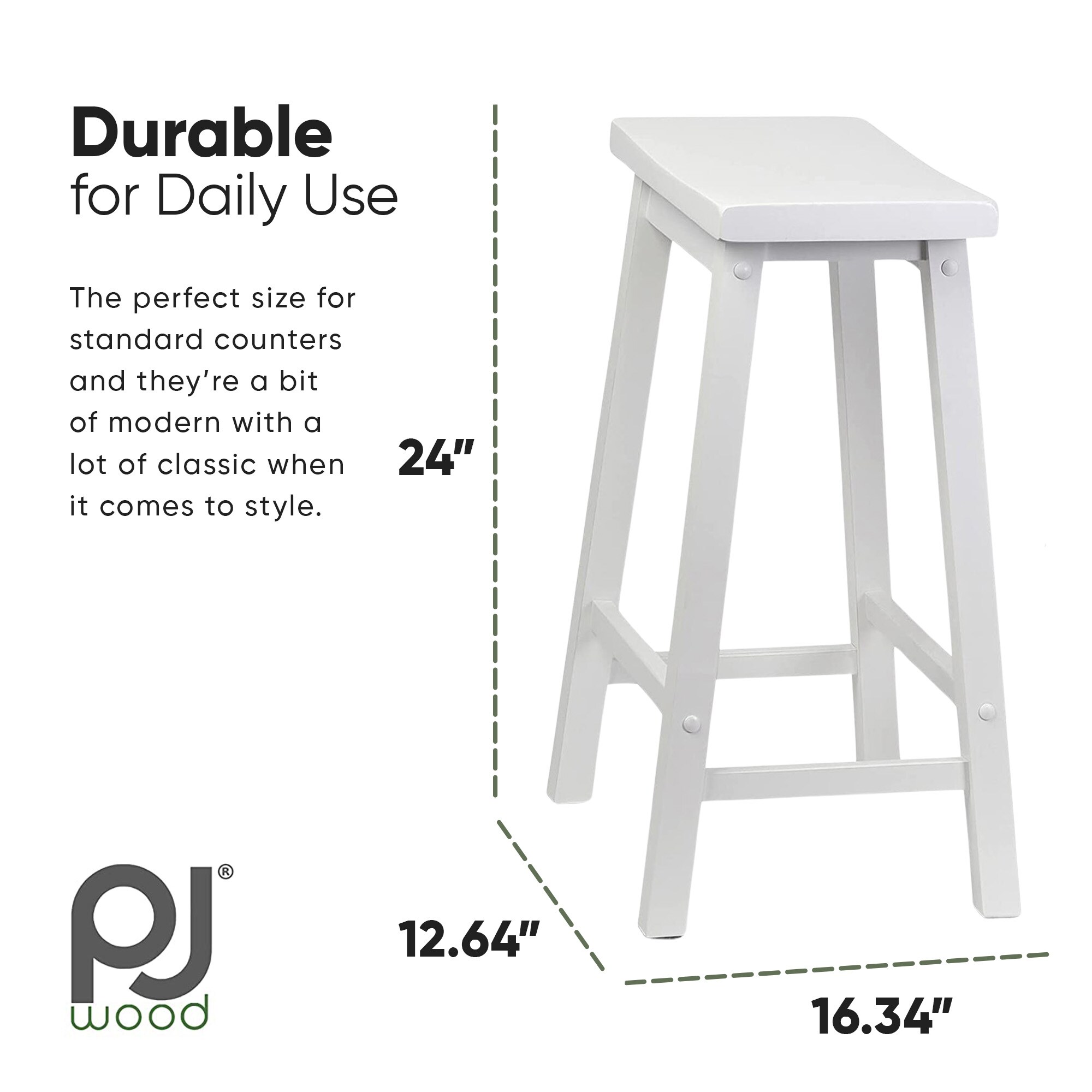 PJ Wood 304521 stools - View #2