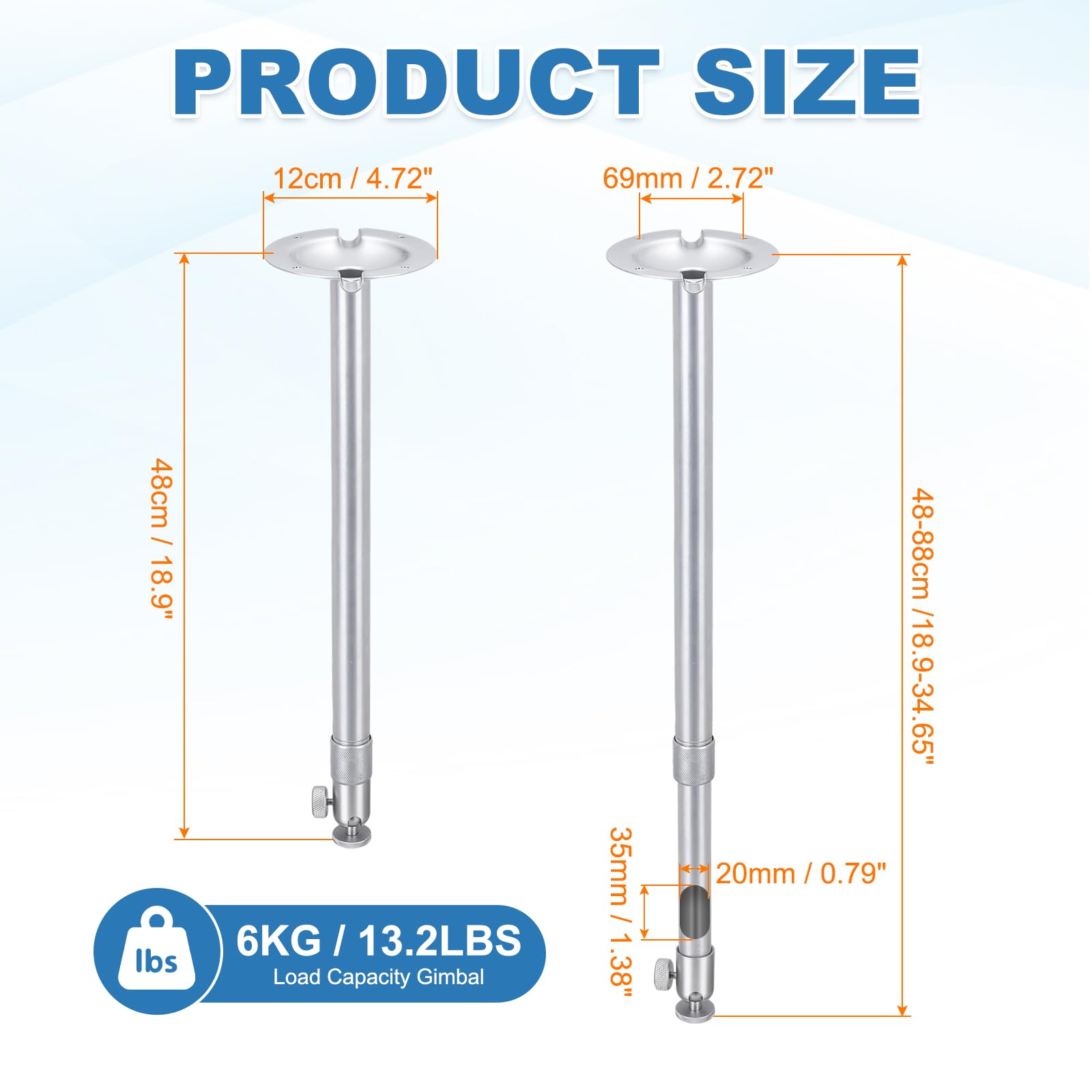 KHKFY LKH0805G342 Projector-Mounts - View #2
