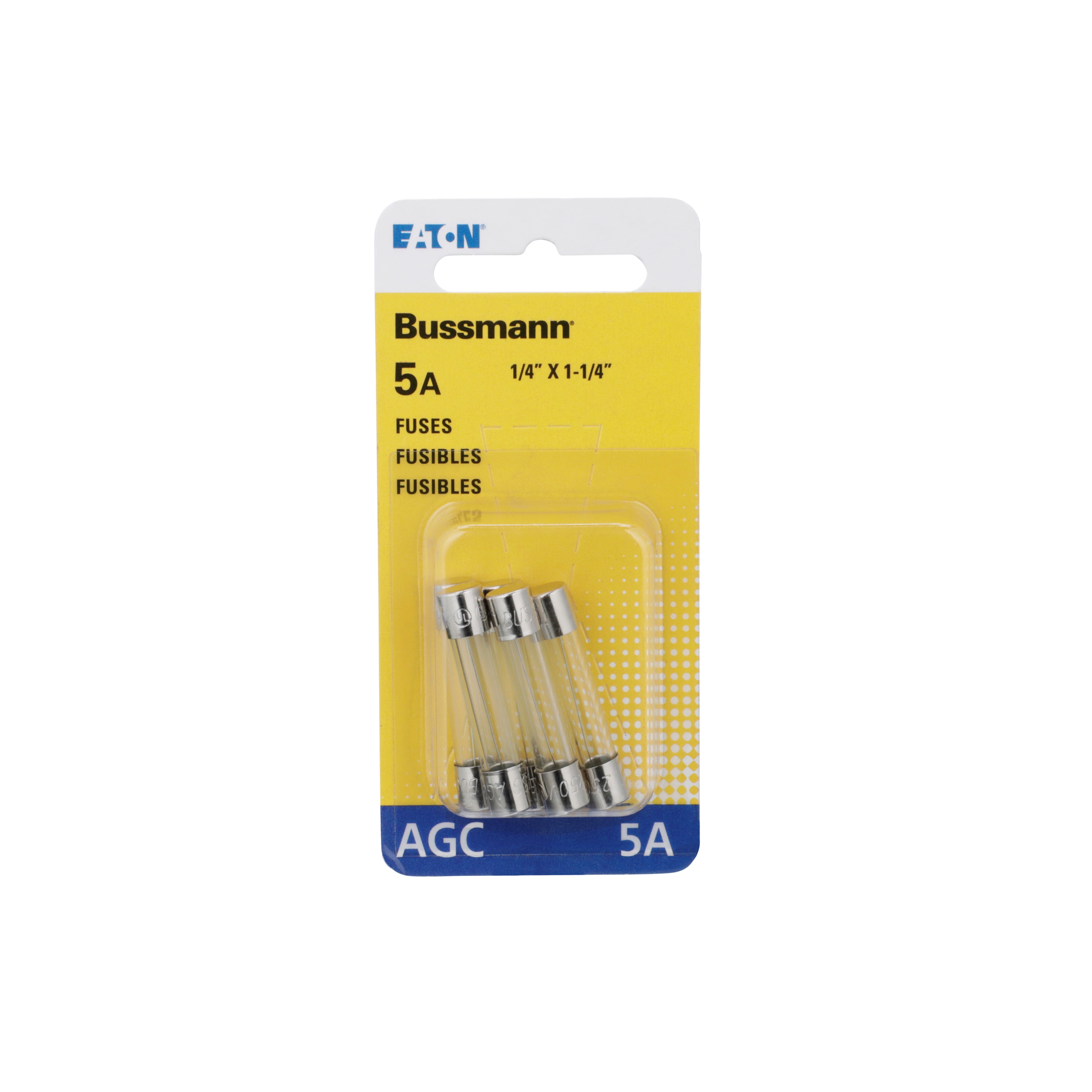 Cooper Bussmann 5 -Pack 5 Amp Fast acting Fuse