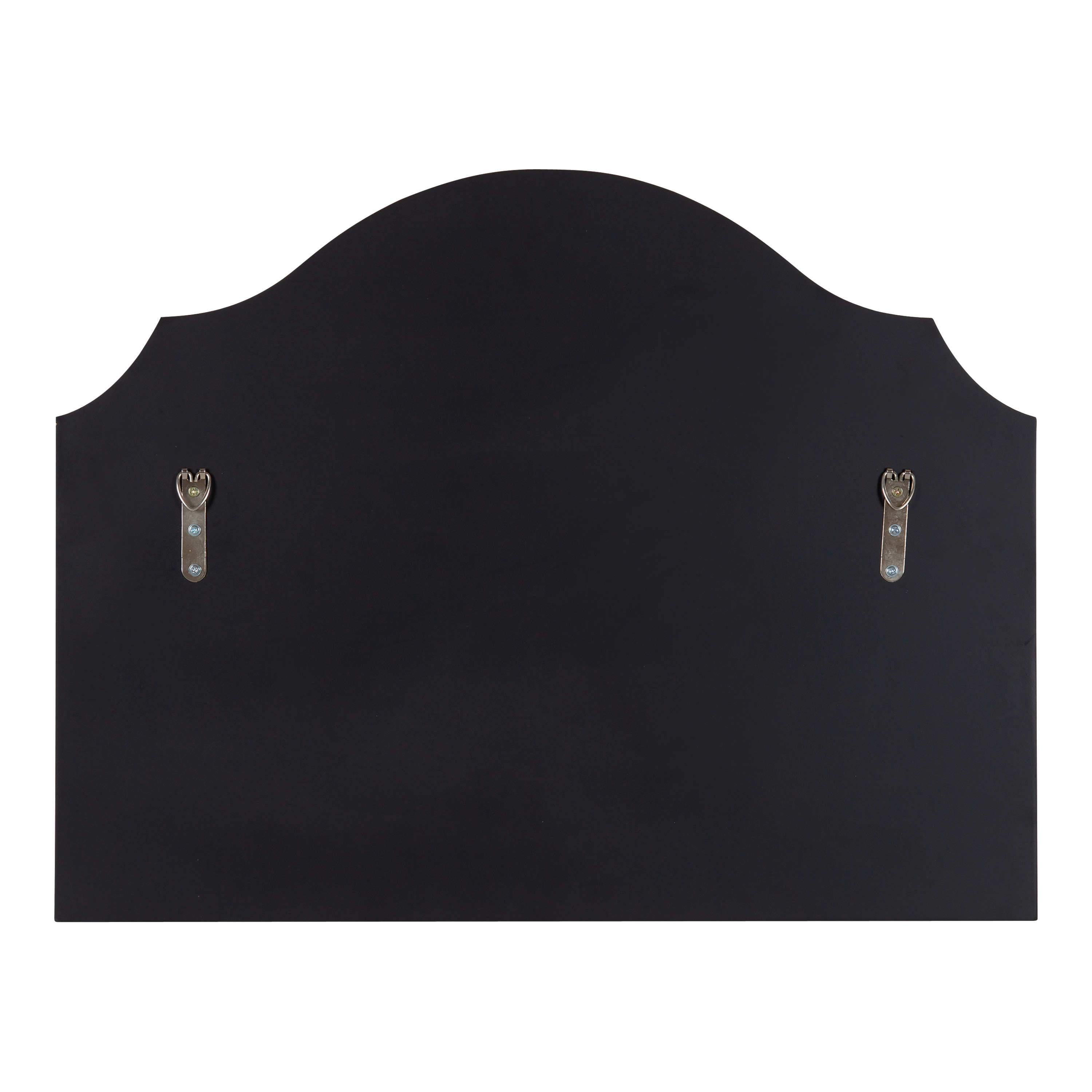 Leanna Scalloped Gold Full-Length Arch Wooden Mirror