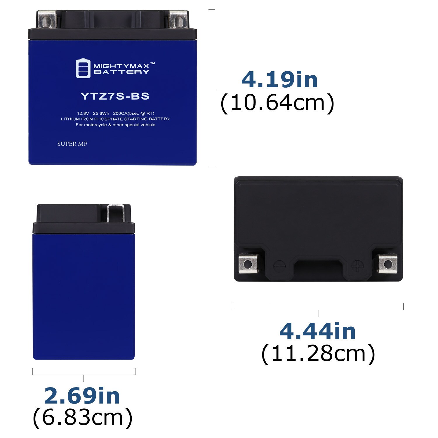 Mighty Max Battery MAX3881210 Device-Replacement-Batteries - View #2
