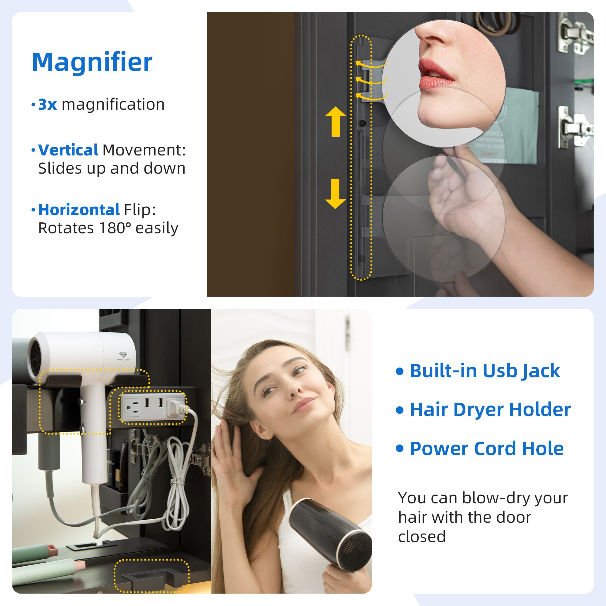 Woodbridge LMC008 Bathroom-Medicine-Cabinets - View #6