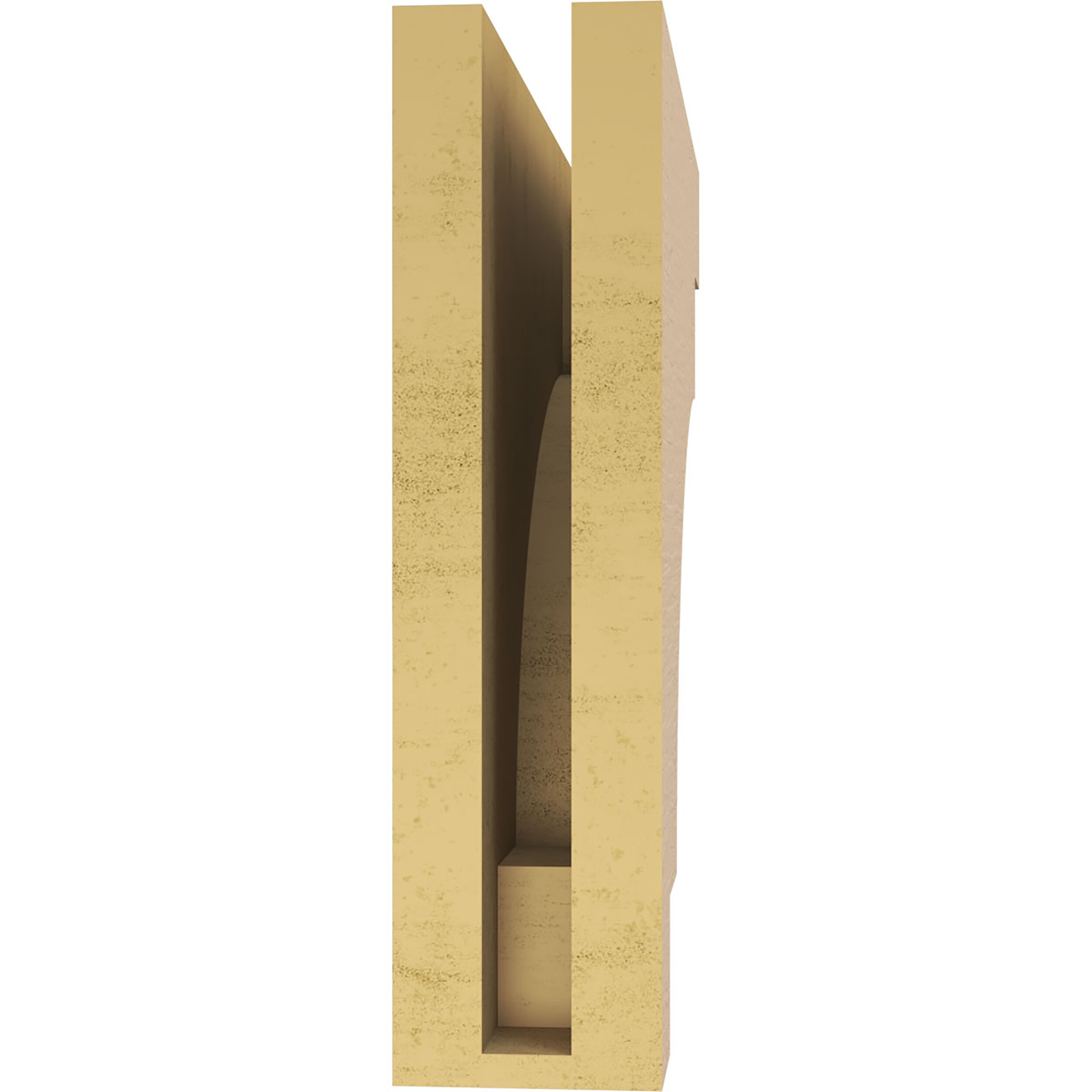 Ekena Millwork CORU03X12X12MEDRCPR corbels - View #4