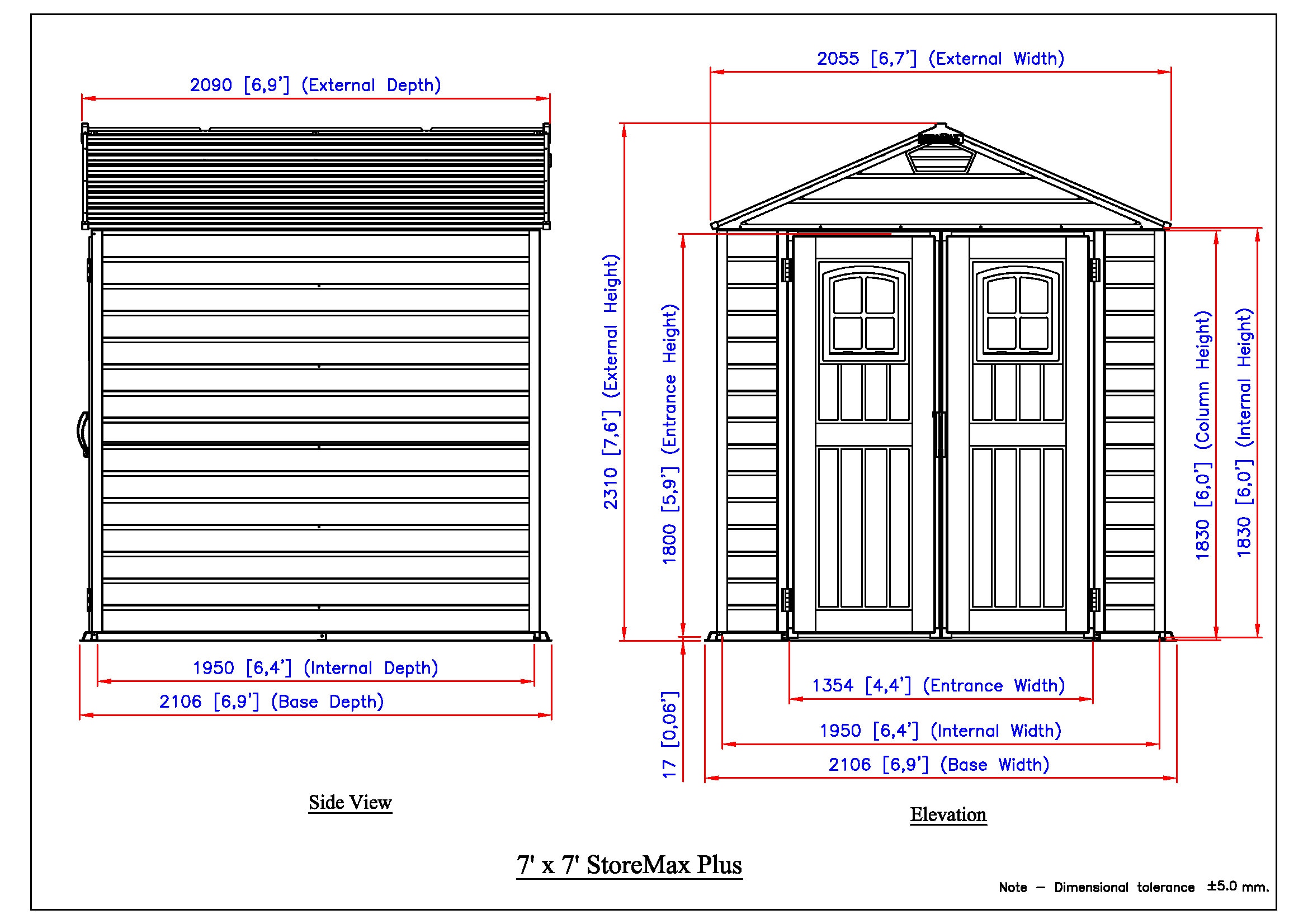 DuraMax Building Products 30325 Vinyl-Resin-Storage-Buildings - View #11