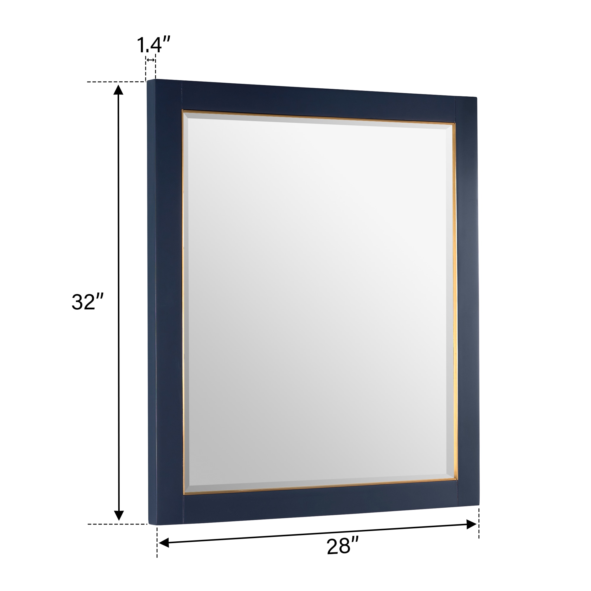 Forclover FLW-MD2832B Framed-Bath-Mirrors - View #6