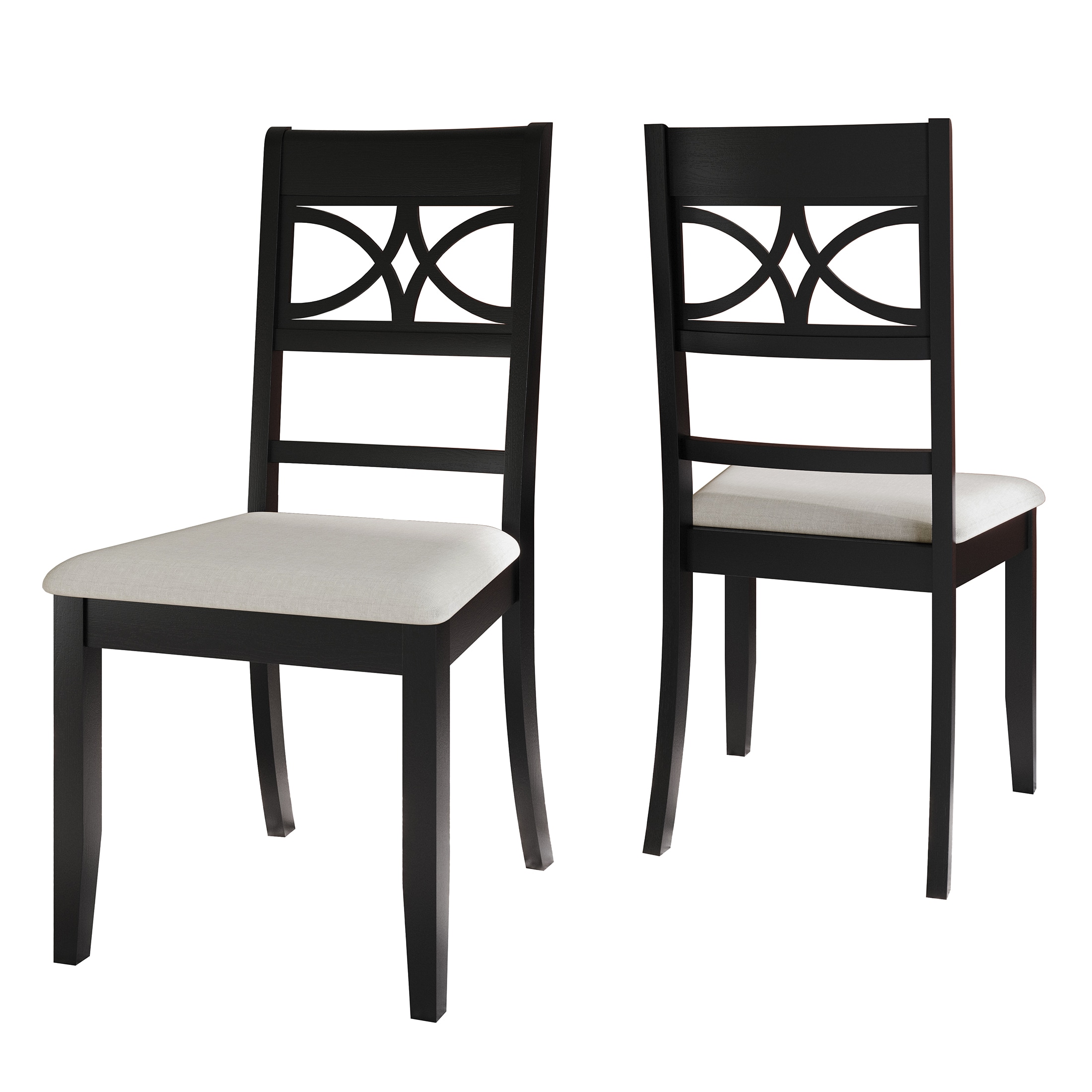 CasePiece C3070US-BK-WD-2X Dining-Chairs - View #3