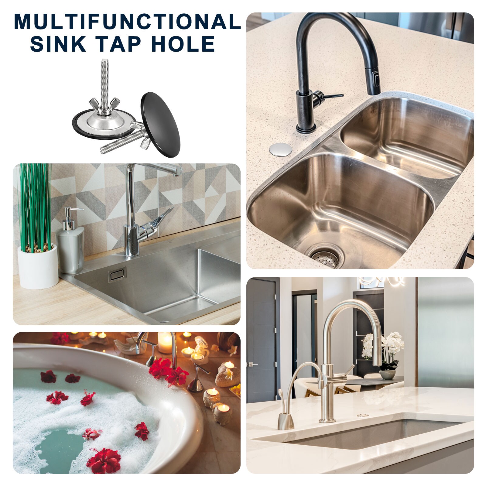 Unique Bargains S25093001UX2816 Popup-Drains-Accessories - View #4