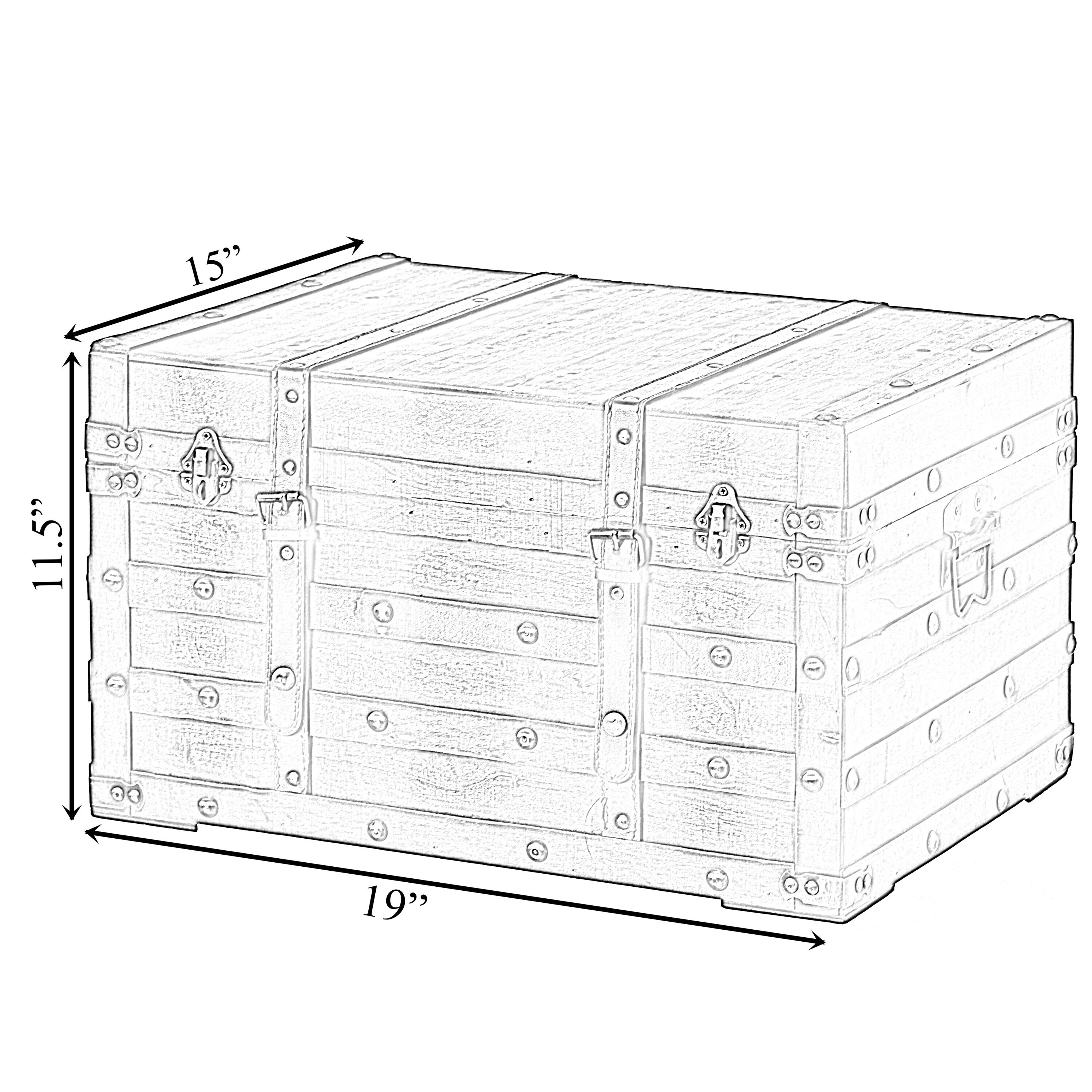 Vintiquewise QI004334.L Storage-Trunks - View #4