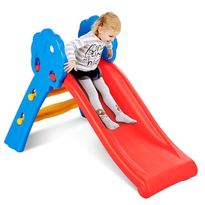 Step 2 Children Folding Slide Plastic Fun Toy Up-down For Kids Indoor & Outdoor