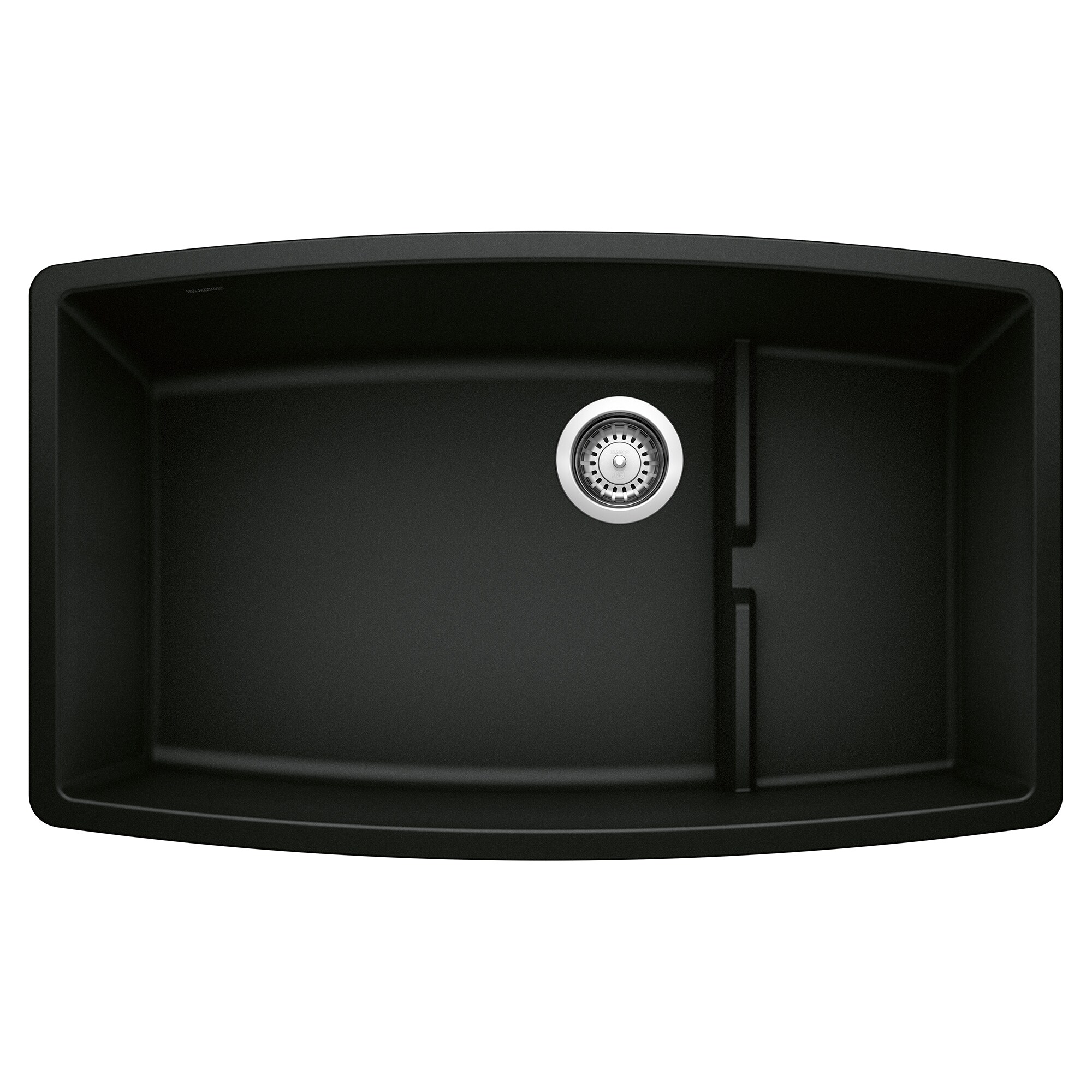 BLANCO 442936 Performa Cascade Silgranit Undermount 32-in x 19.5-in Granite Single bowl Kitchen Sink