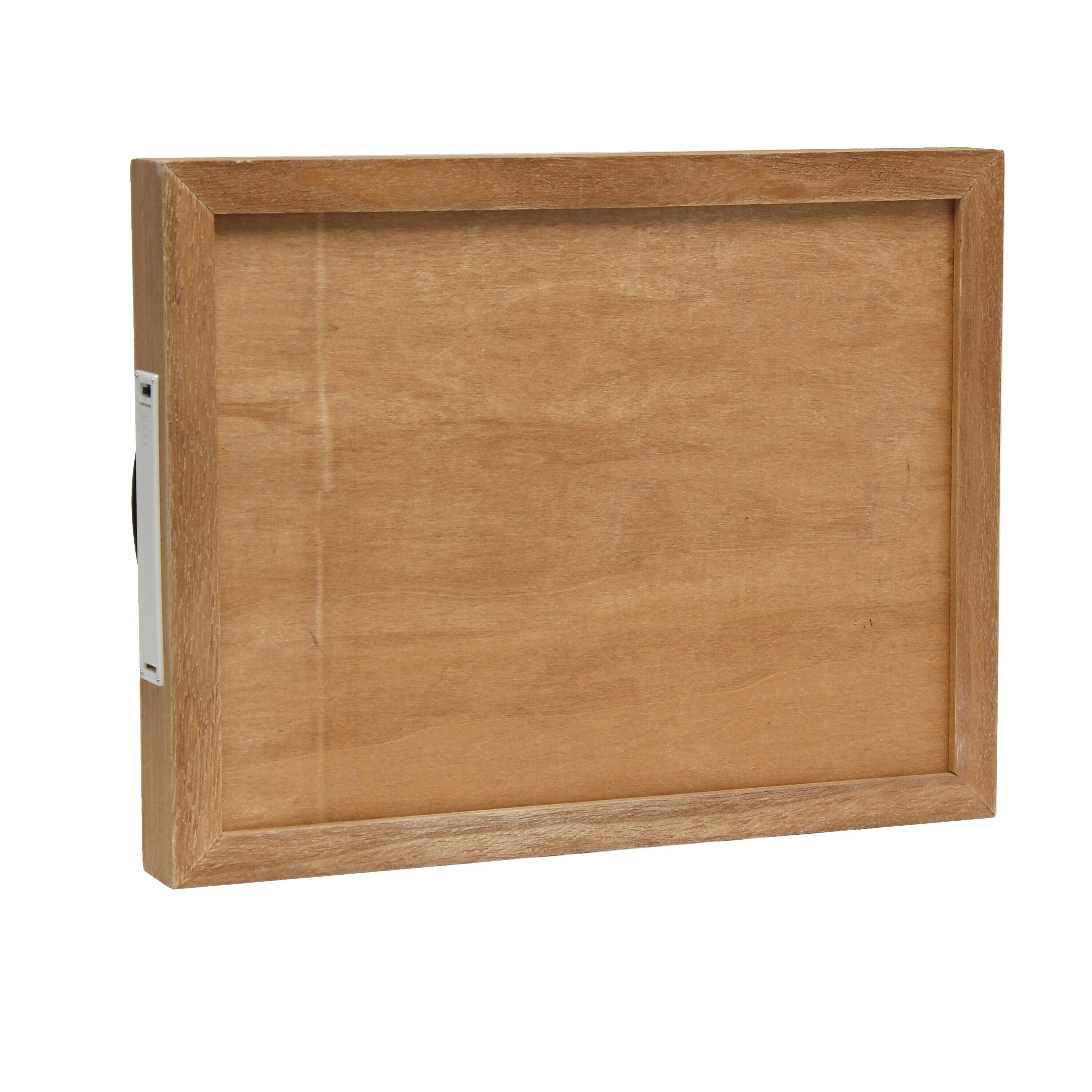 Elegant Designs Salento 15.5-in X 12-in Natural Wood Rectangle Serving 