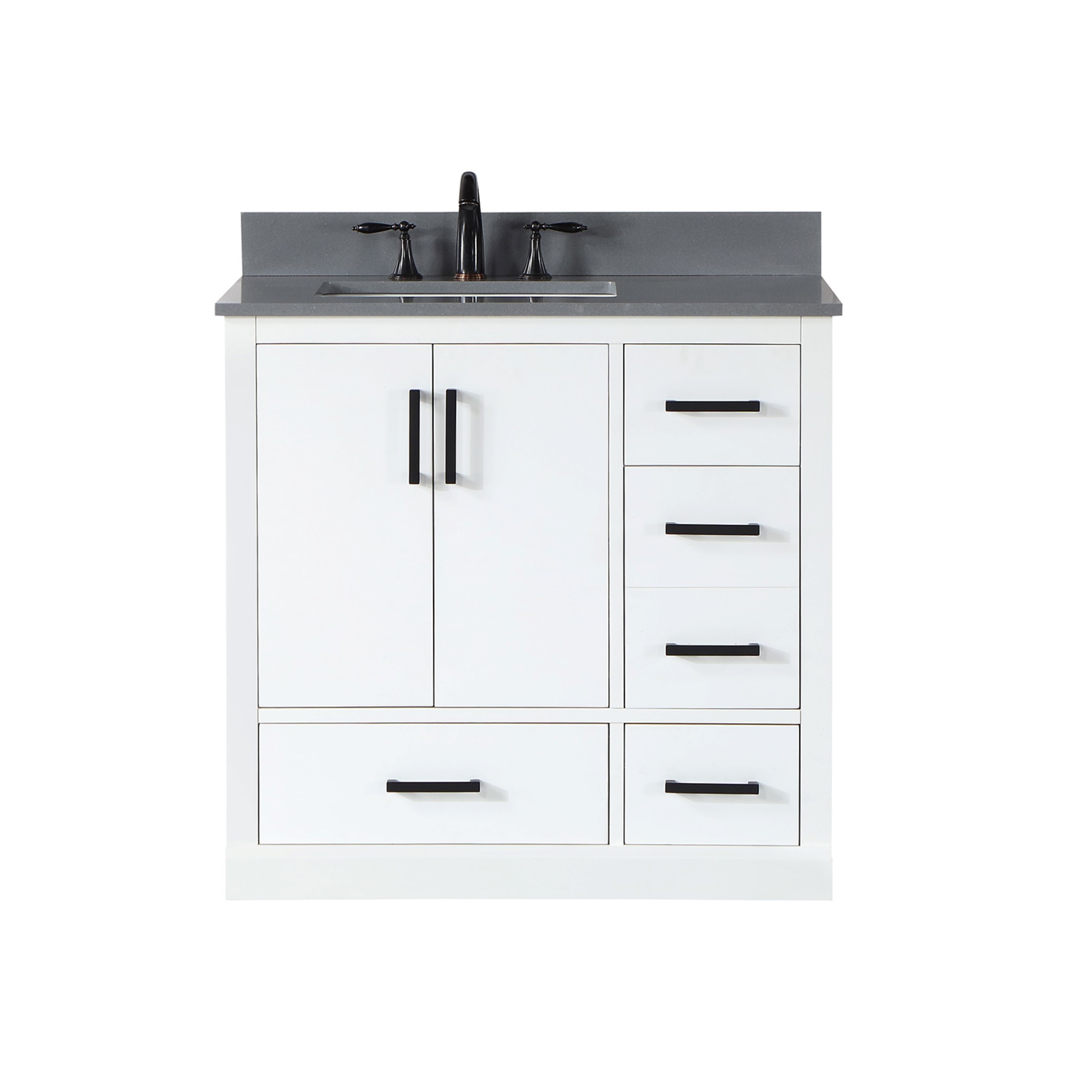 Altair 544036-WH-CG-NM Bath-Vanity-Combo - View #8