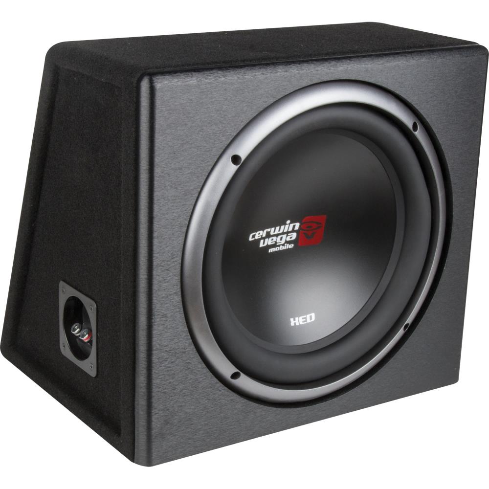 Mobile XED Series XE12SV Single Subwoofer in Loaded Enclosure in the Mobile Audio department at Lowes.com