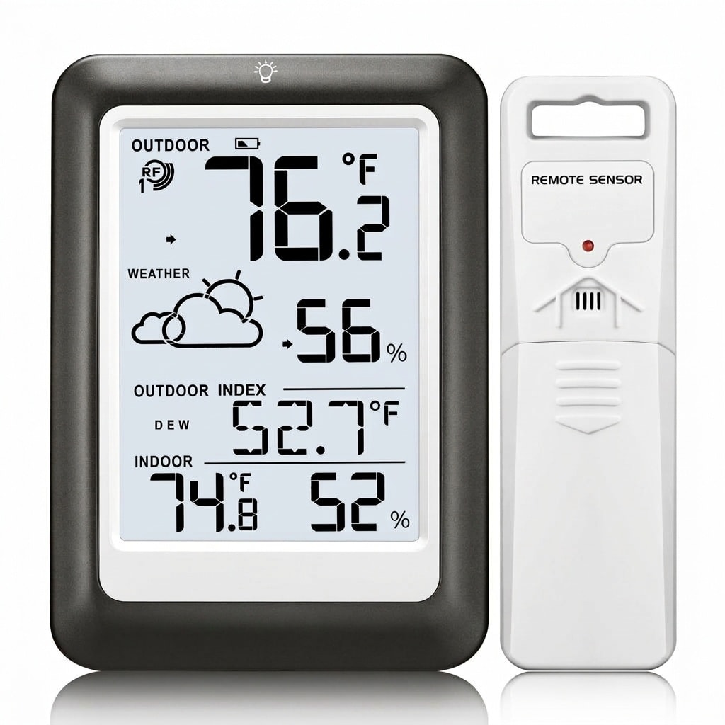 Etokfoks LETGFMJFZ Thermometer-Clock - View #8