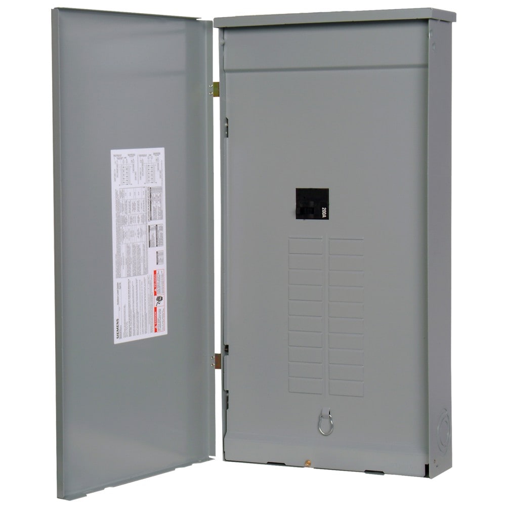 Siemens SN 200-Amp 30-Spaces 48-Circuit Outdoor Main Breaker Plug-on Neutral Load Center SNW3048B1200 Sansujyuku sansujyuku.com