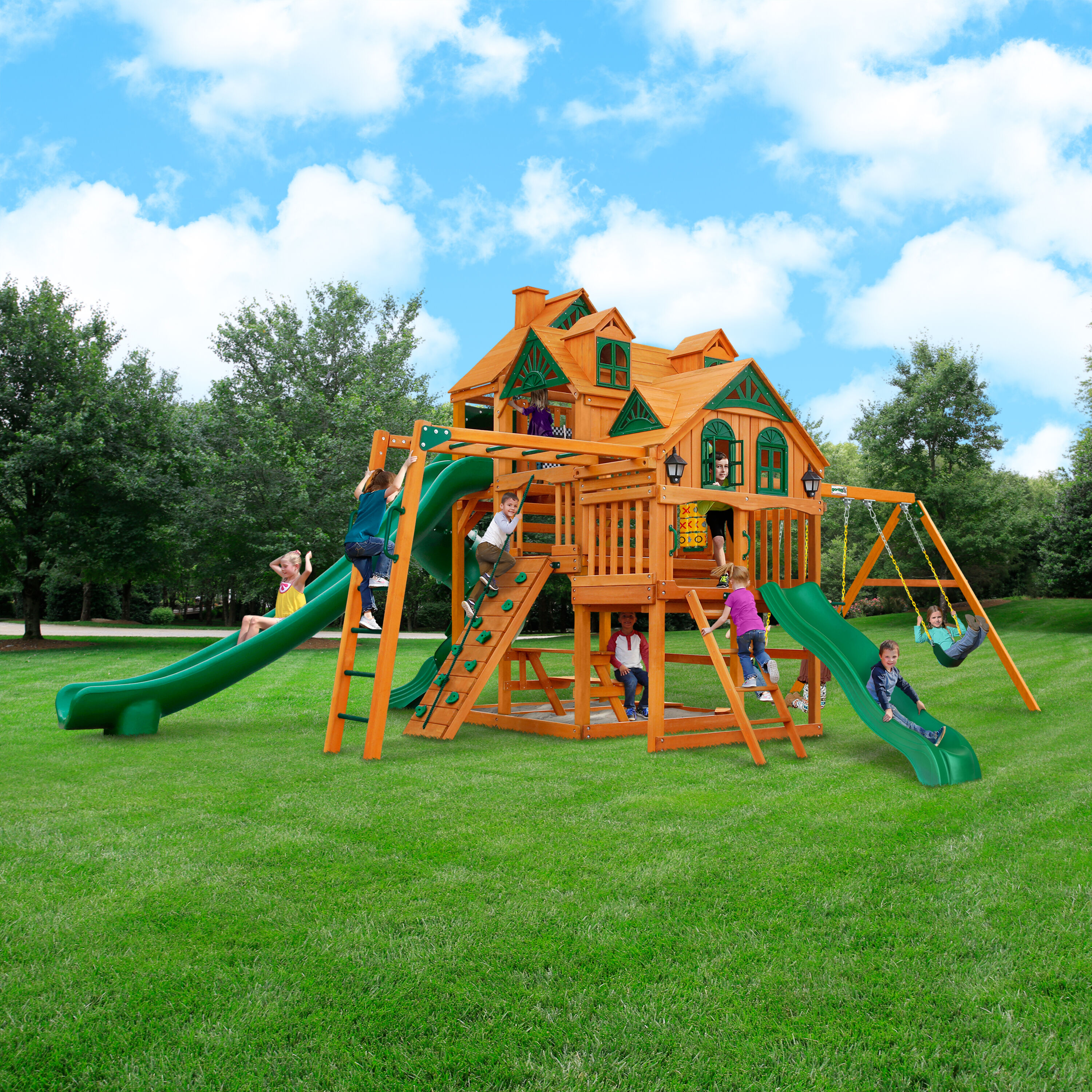 Gorilla Playsets 01-0089-AP Wood-Playset-Kits - View #3