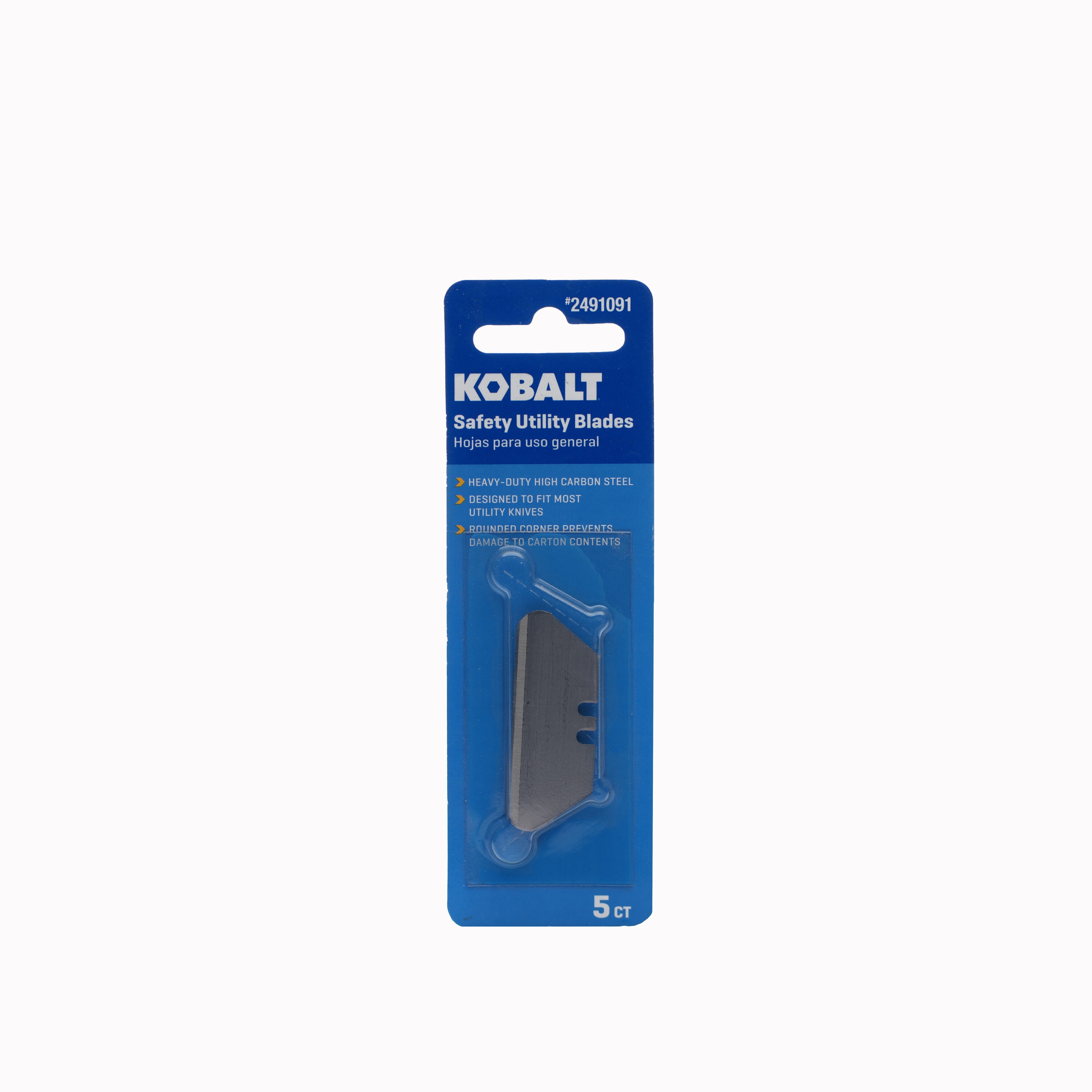 Kobalt 59159 18mm Carbon steel Utility Razor Blade ( 5 -Pack )