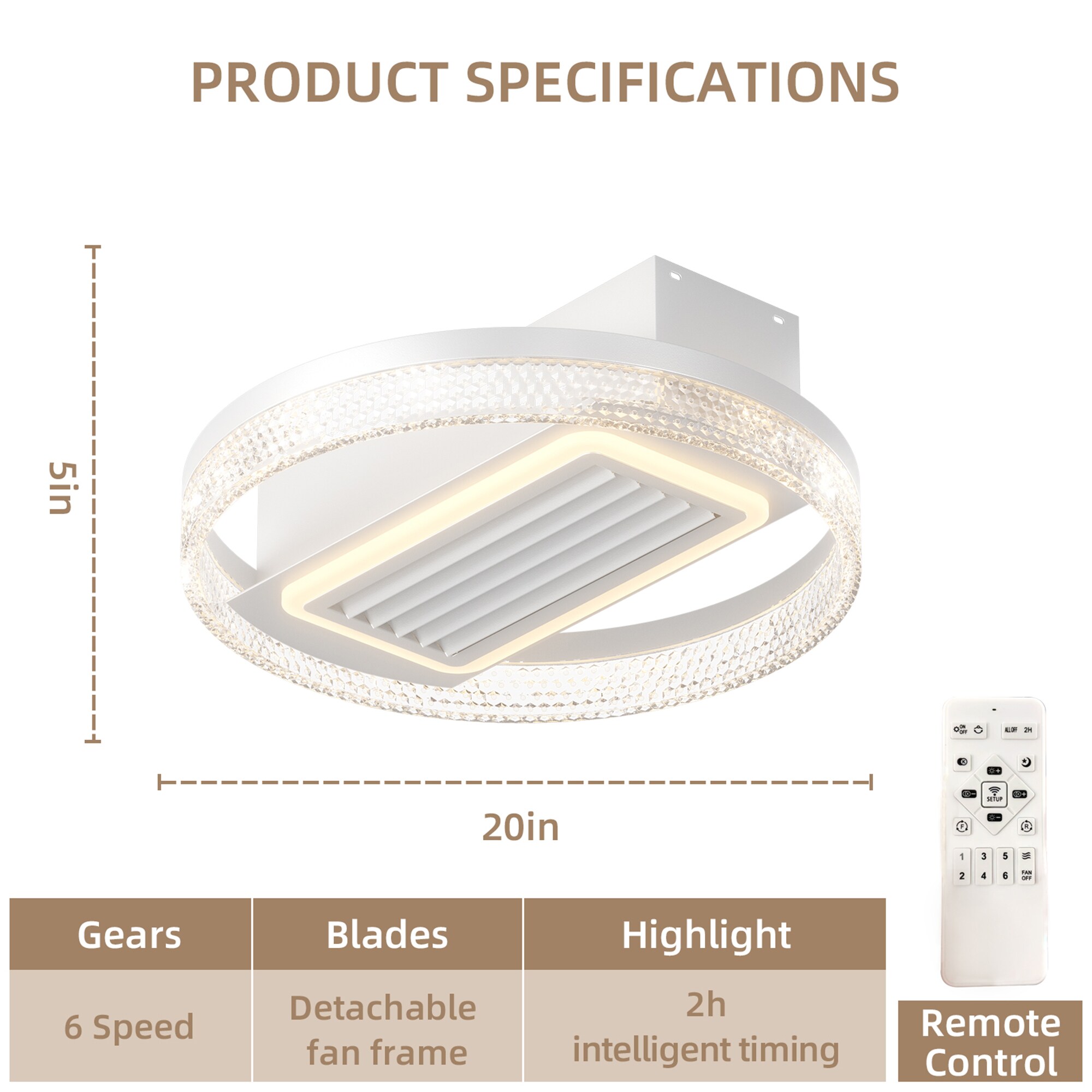 Bybafun YB5100118 Ceiling-Fans - View #5