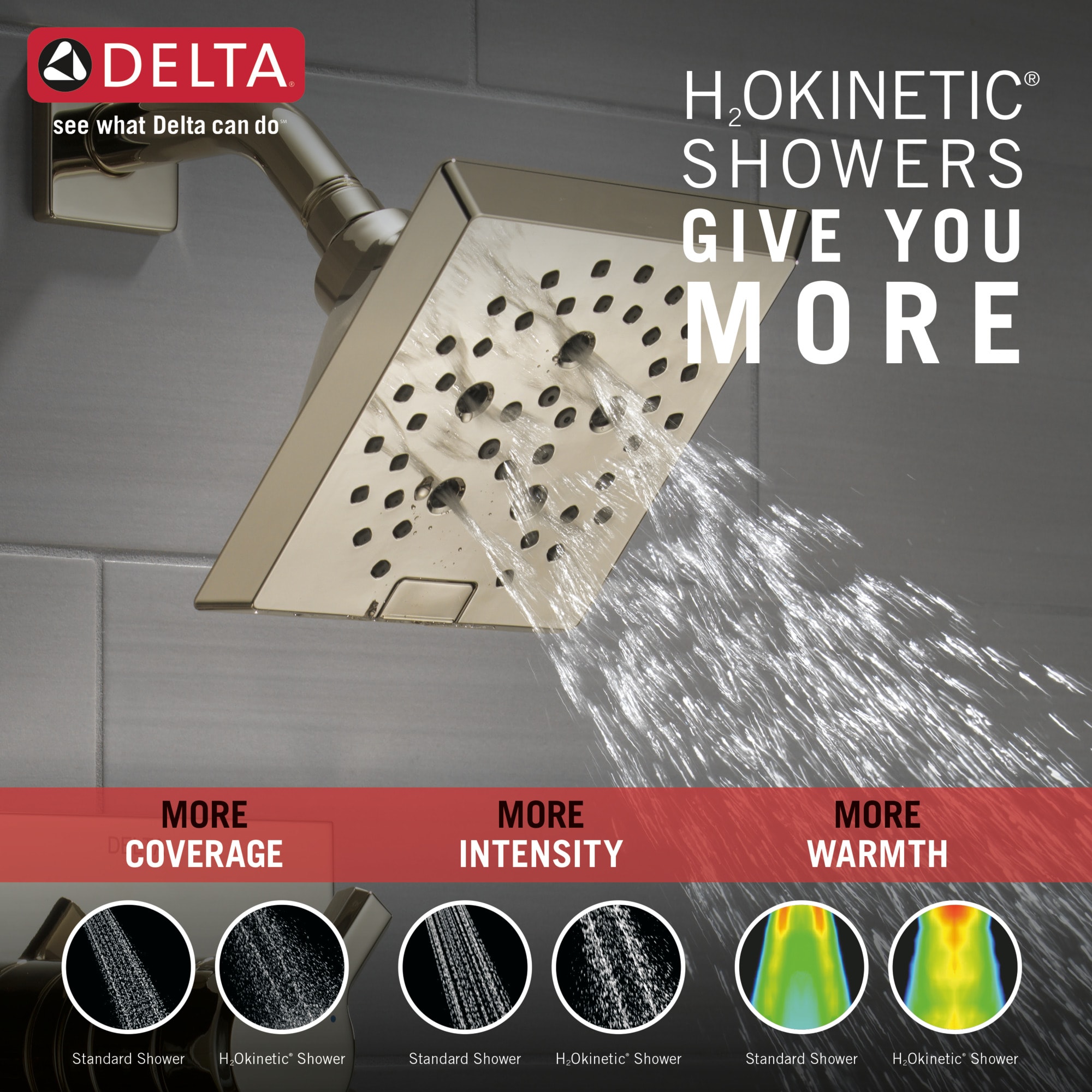 Delta T17299-PN-PR Tub-Shower-Faucets - View #3