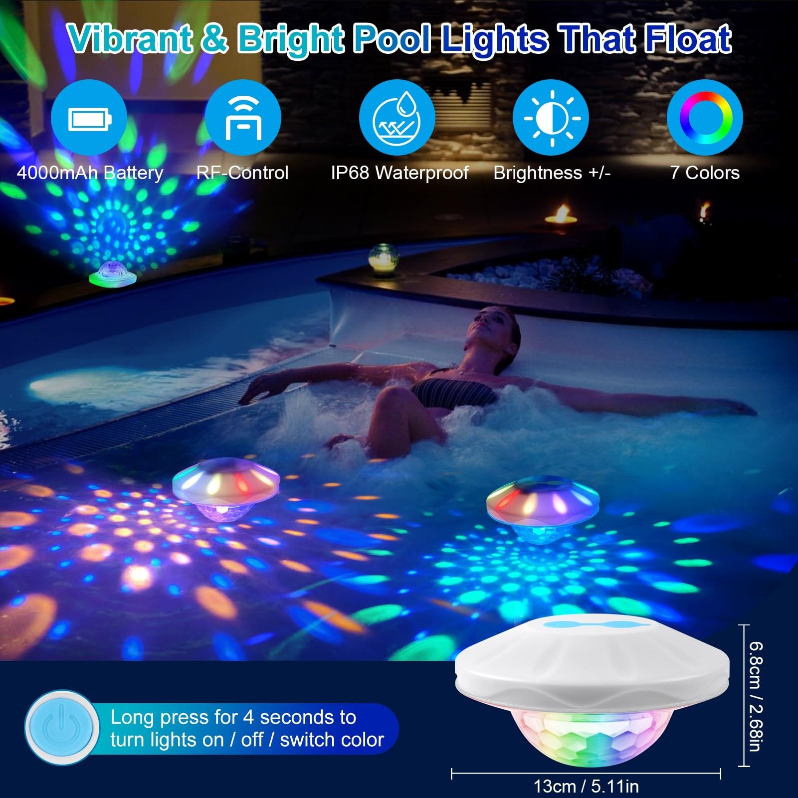 Oyezvary LOZ0407P12 Pool-Lights - View #2