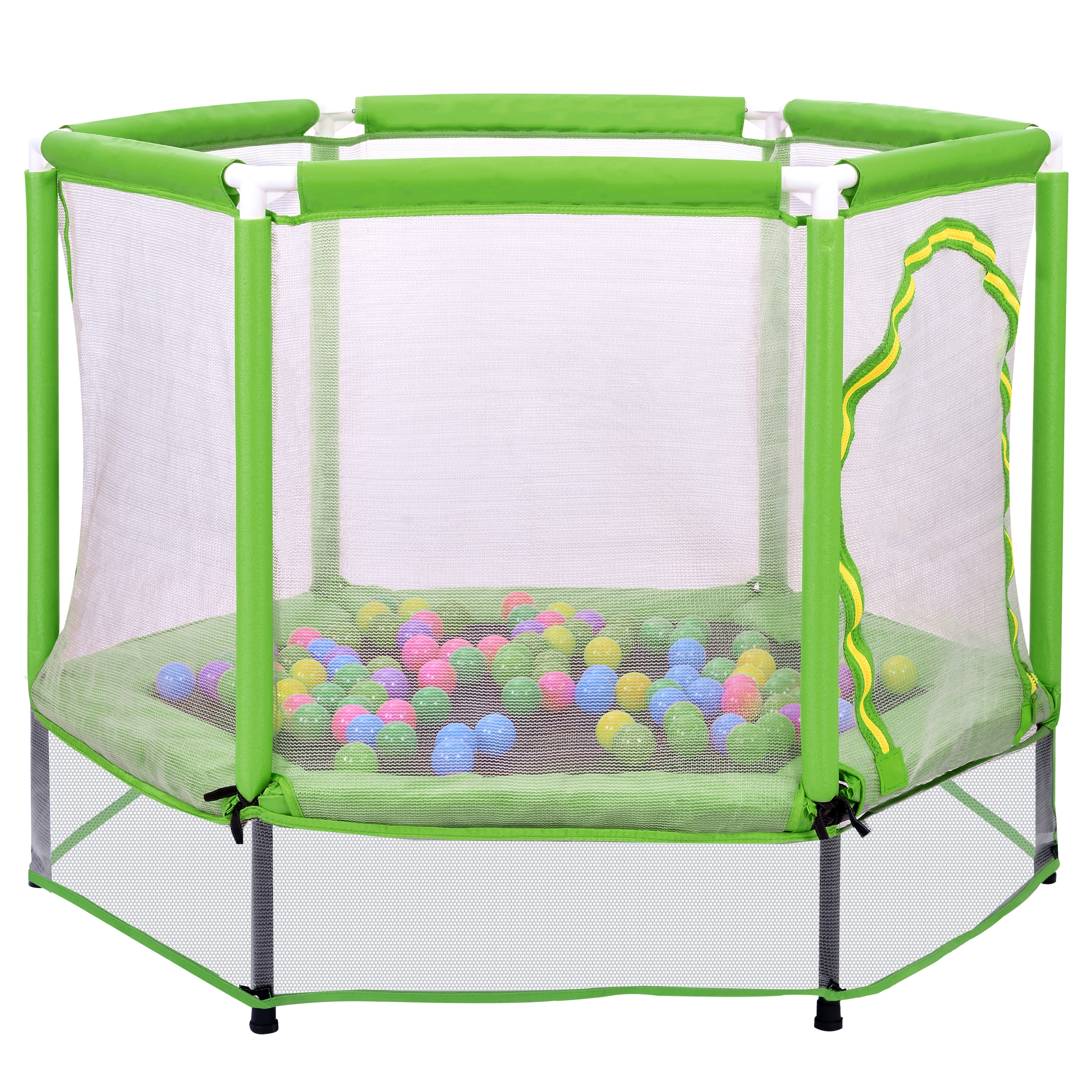 Runesay AB16 Trampolines 4.5-ft Round Kids in Pink