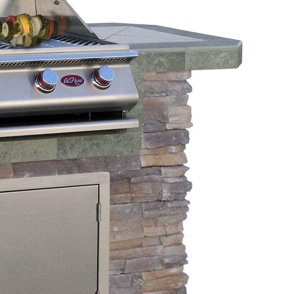 Cal Flame 10.5-in W x 6.75-in D x 16.375-in H Outdoor Kitchen