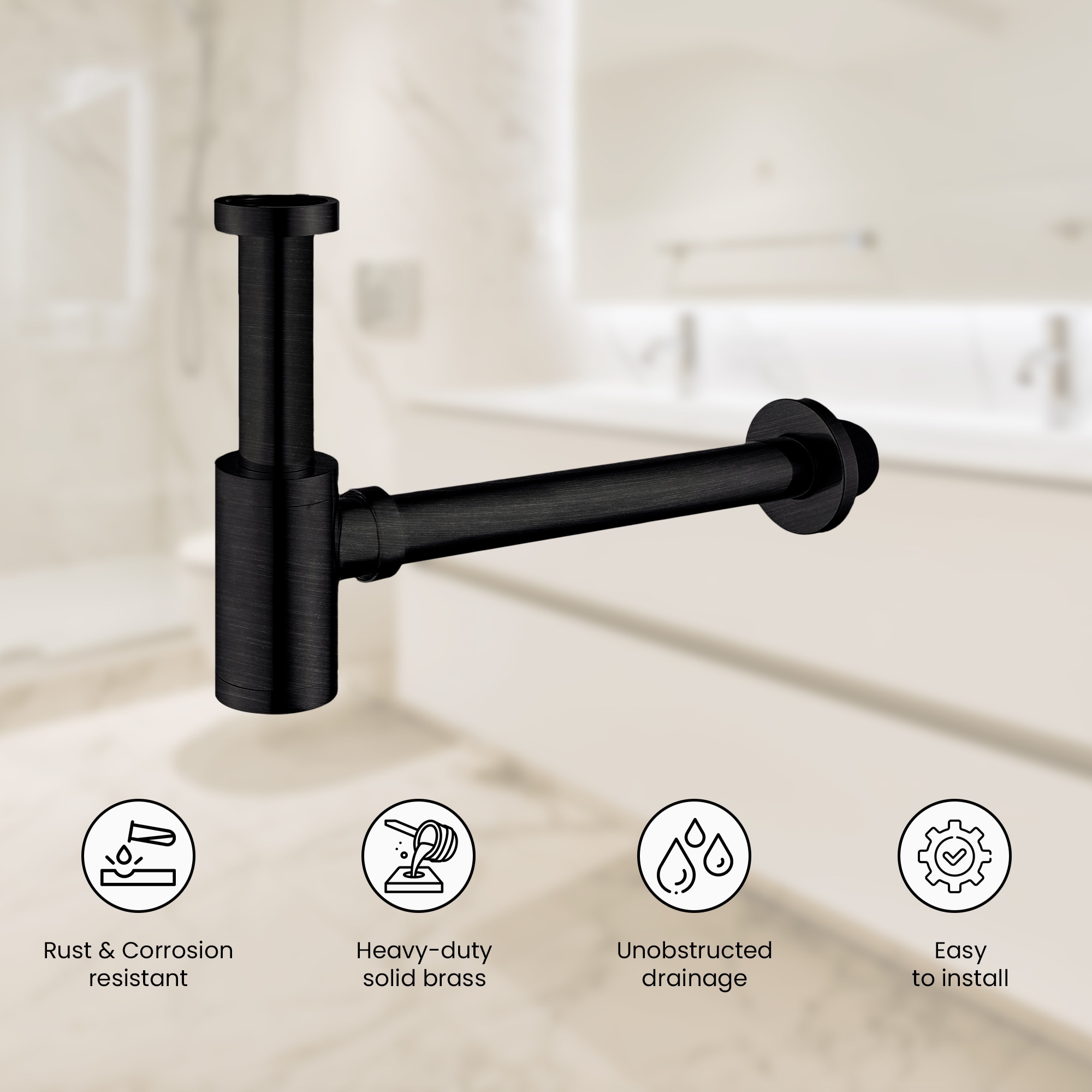 Ayna Decors APT40101OB Under-Sink-Tubular-Drainage - View #3