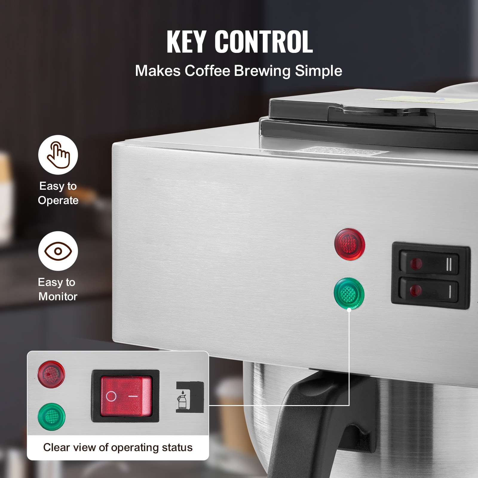 VEVOR SCBWHSYMSKFJ06365V1 Coffee-Makers - View #4