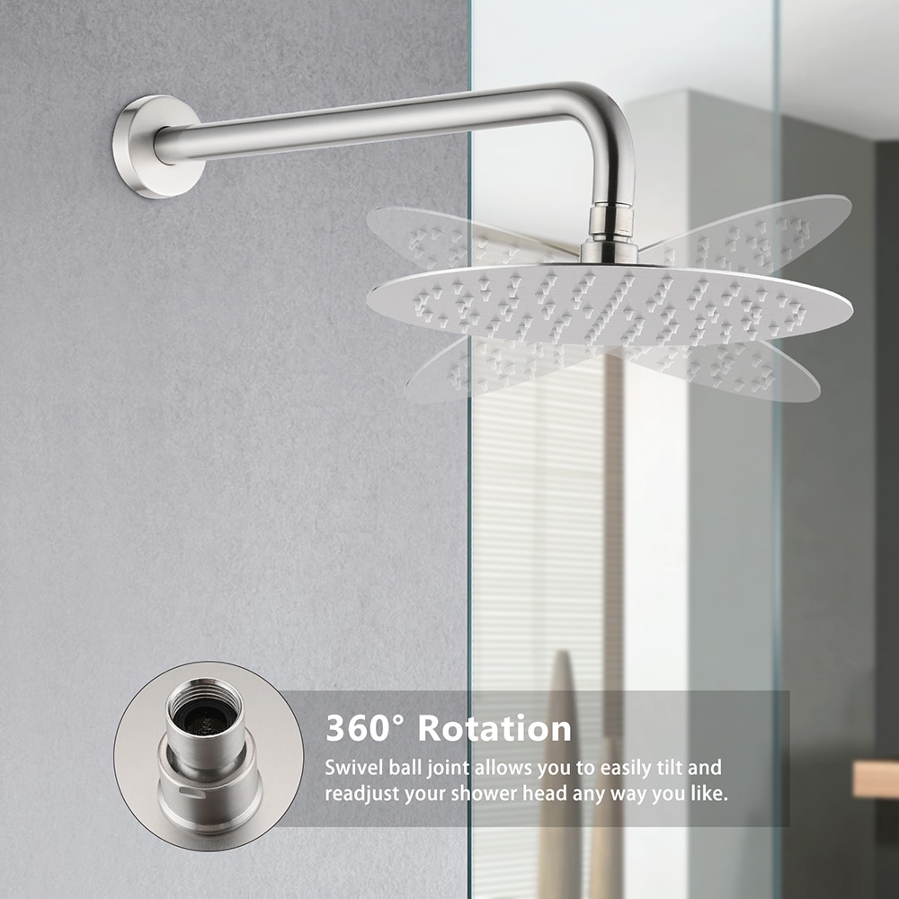 EQLOO A3584BN Fixed-Showerhead - View #8
