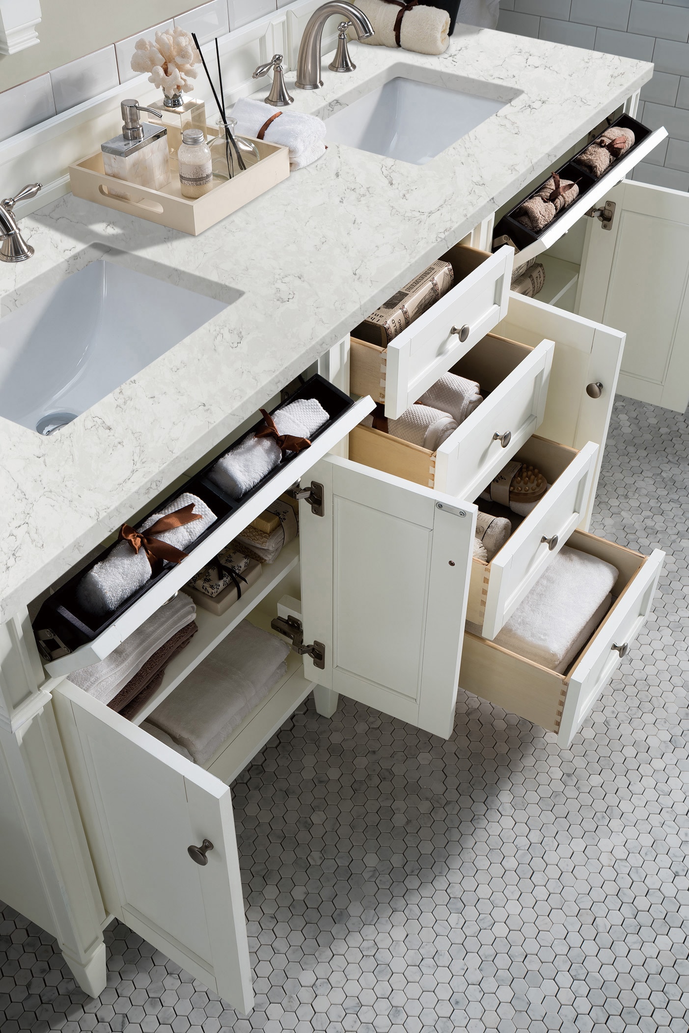 James Martin Vanities 655-V72-BW-3EJP Bath-Vanity-Combo - View #3
