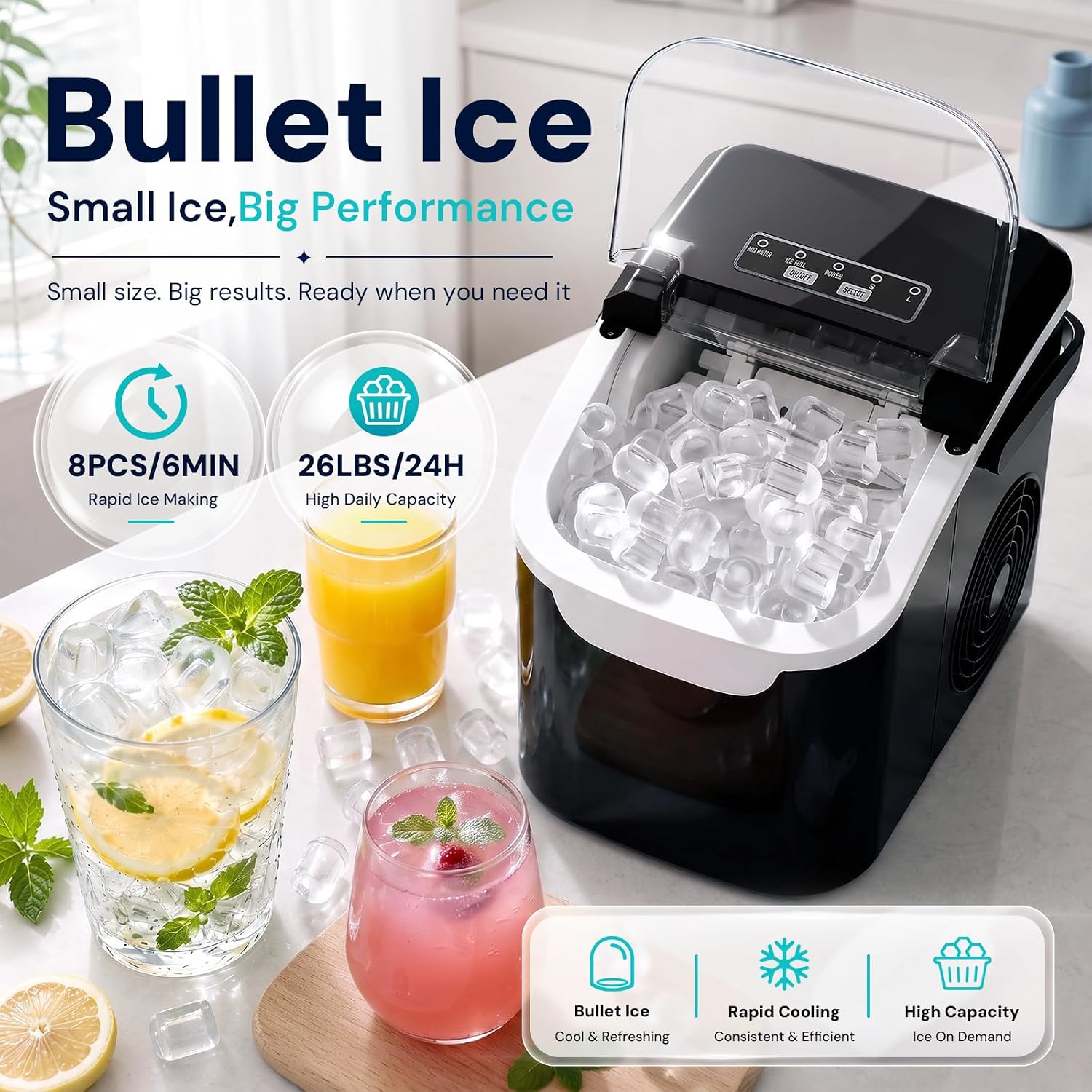 Kismile B0F4K3JD56 Ice-Makers - View #2