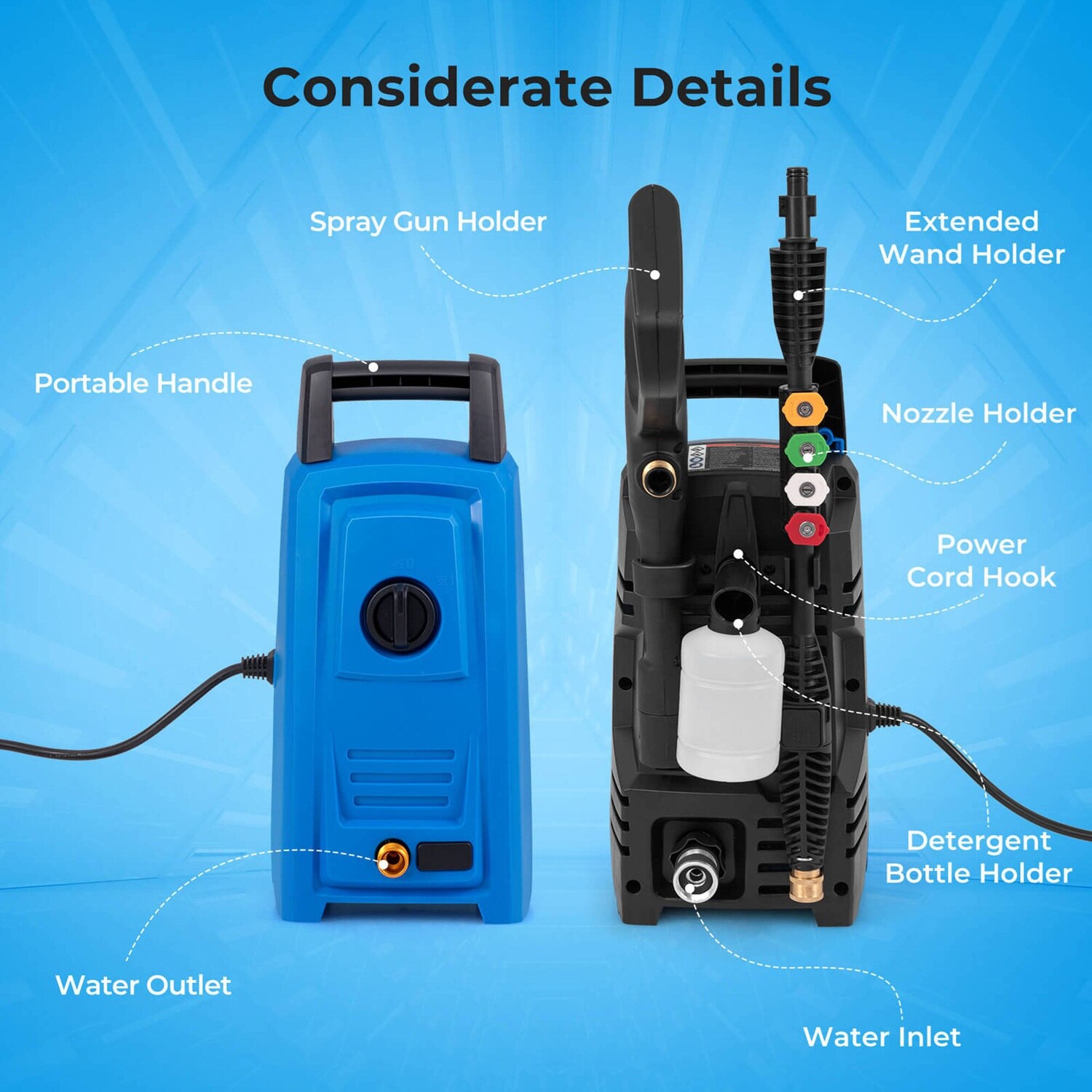 Costway CSHY005122 Gas-Pressurewashers - View #5