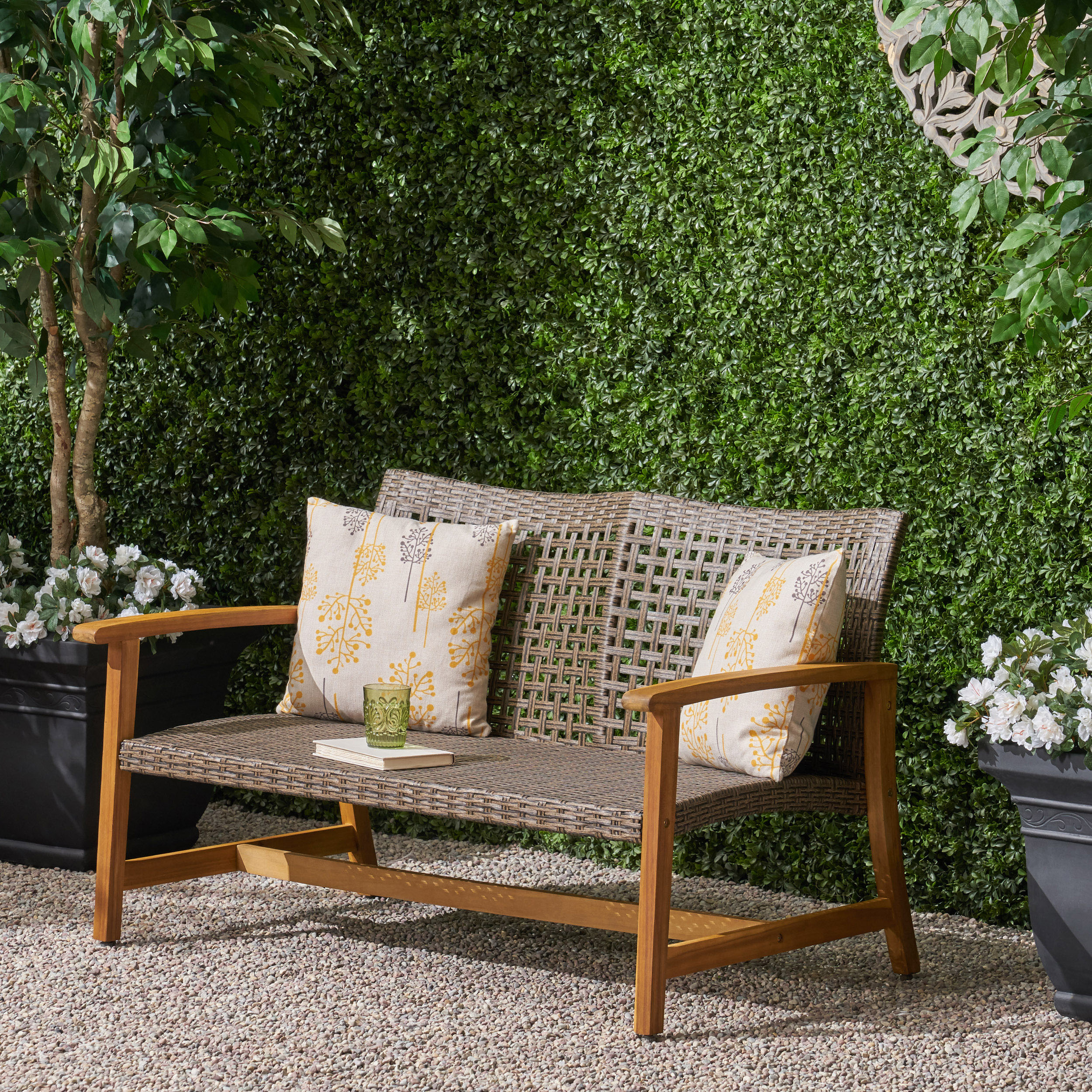 Moda Furnishings MD60396-WTCMCA Patio-Sofas-Daybeds - View #9