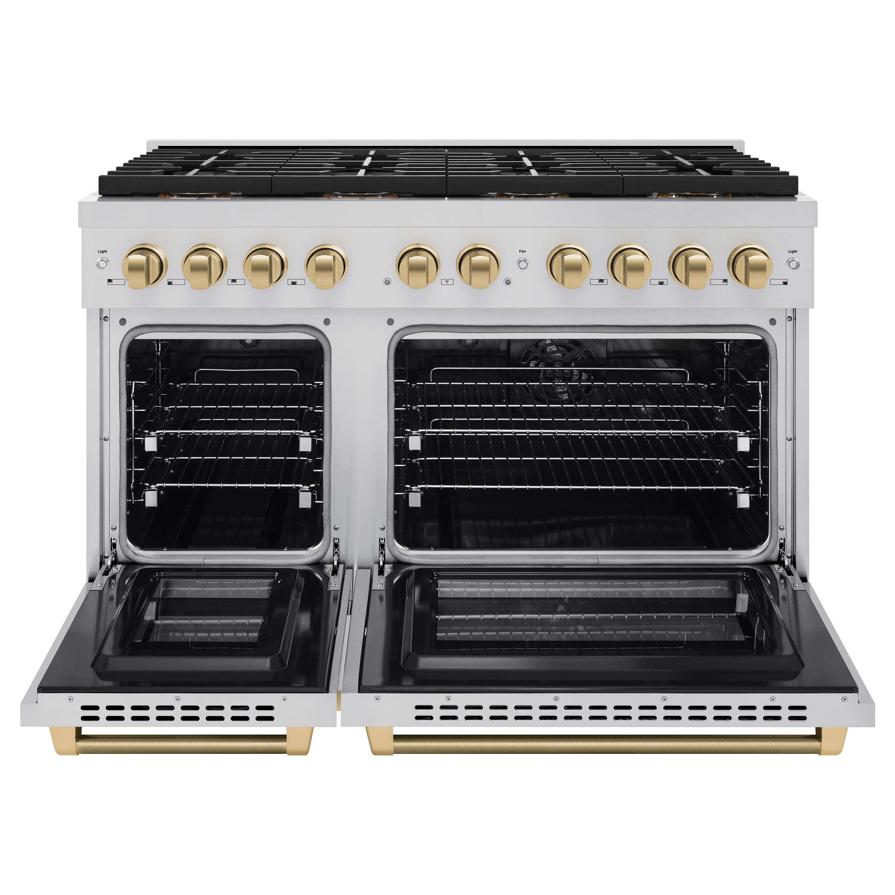 ZLINE KITCHEN & BATH PSDRZ-48-KCB Double-Dual-Fuel-Ranges - View #2