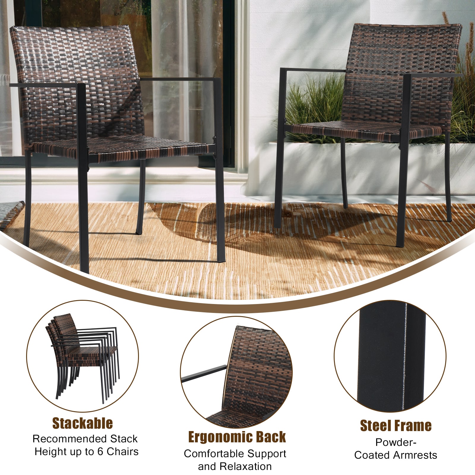 Winado LO2G56000704 Patio-Chairs - View #7