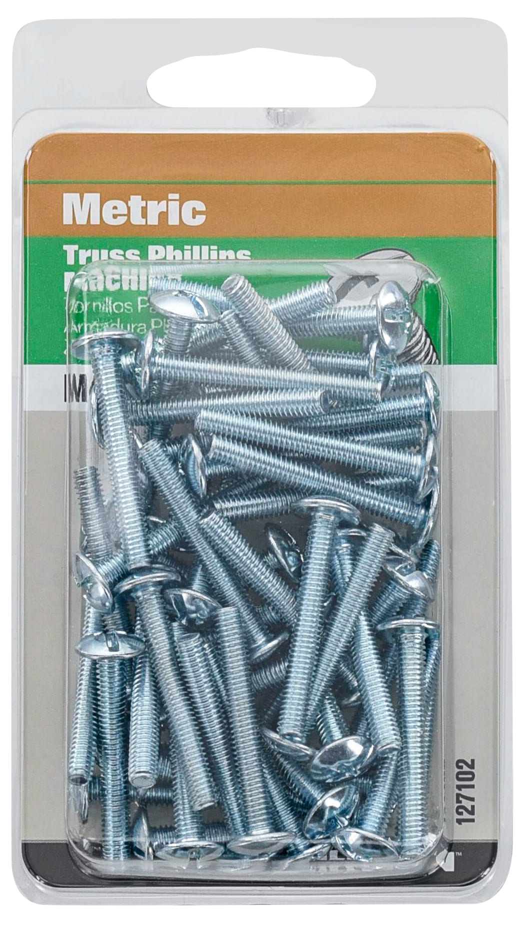 Hillman 127102 4mm - 0.7 x 30-mm Phillips/Slotted combination -Drive Machine screws ( 50 -Count )