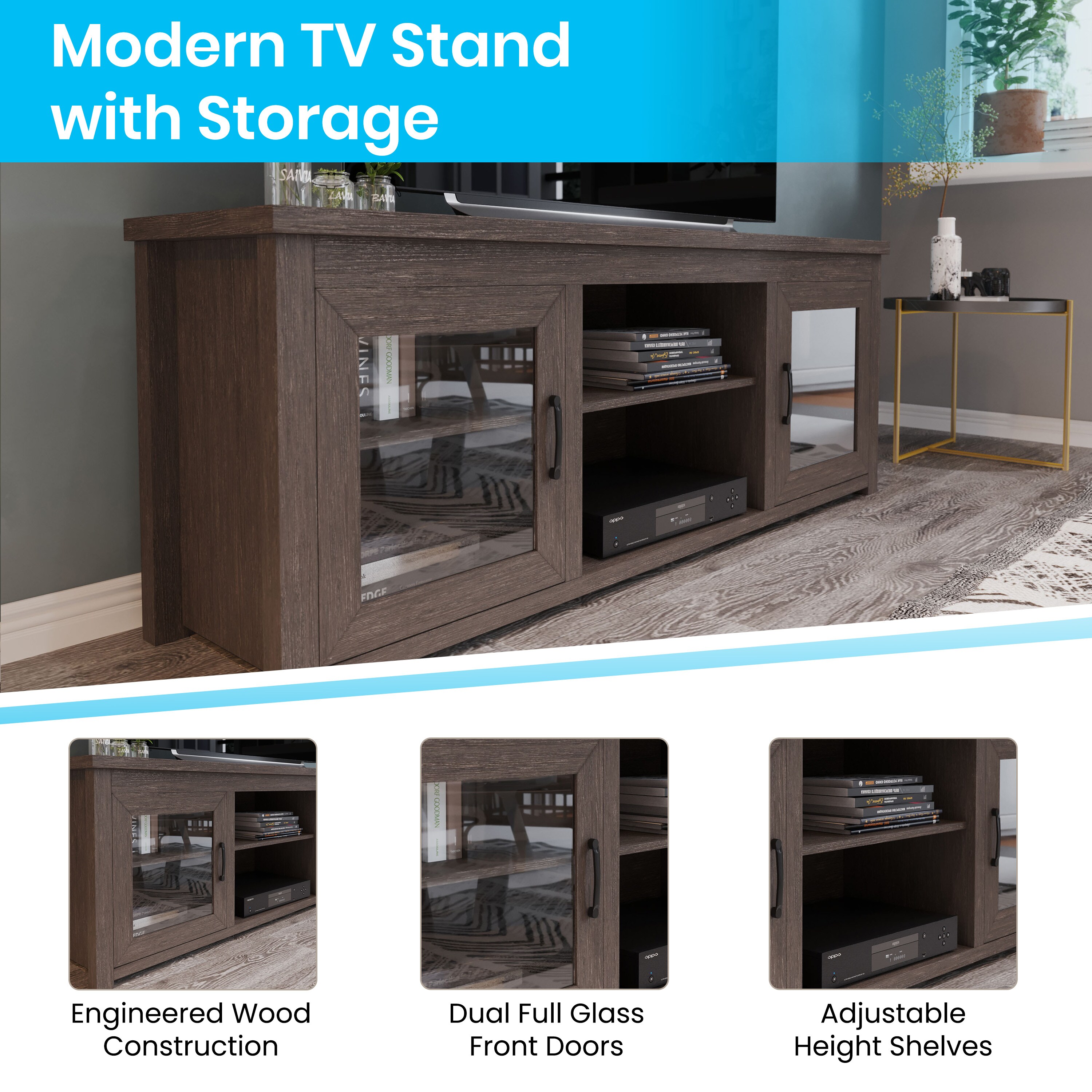 Flash Furniture 889142975960 Tv-Stands - View #4