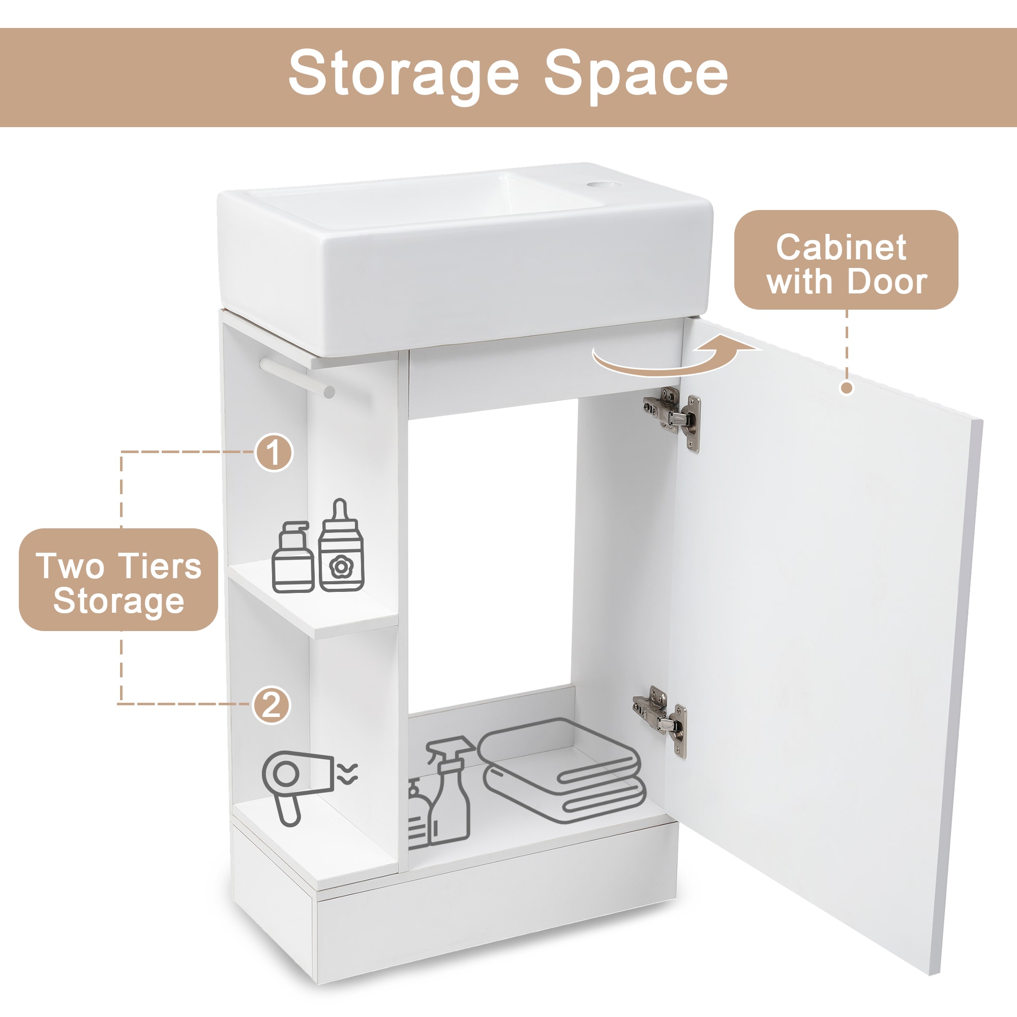 Tahanbath MT2-P212181K Bath-Vanity-Combo - View #6