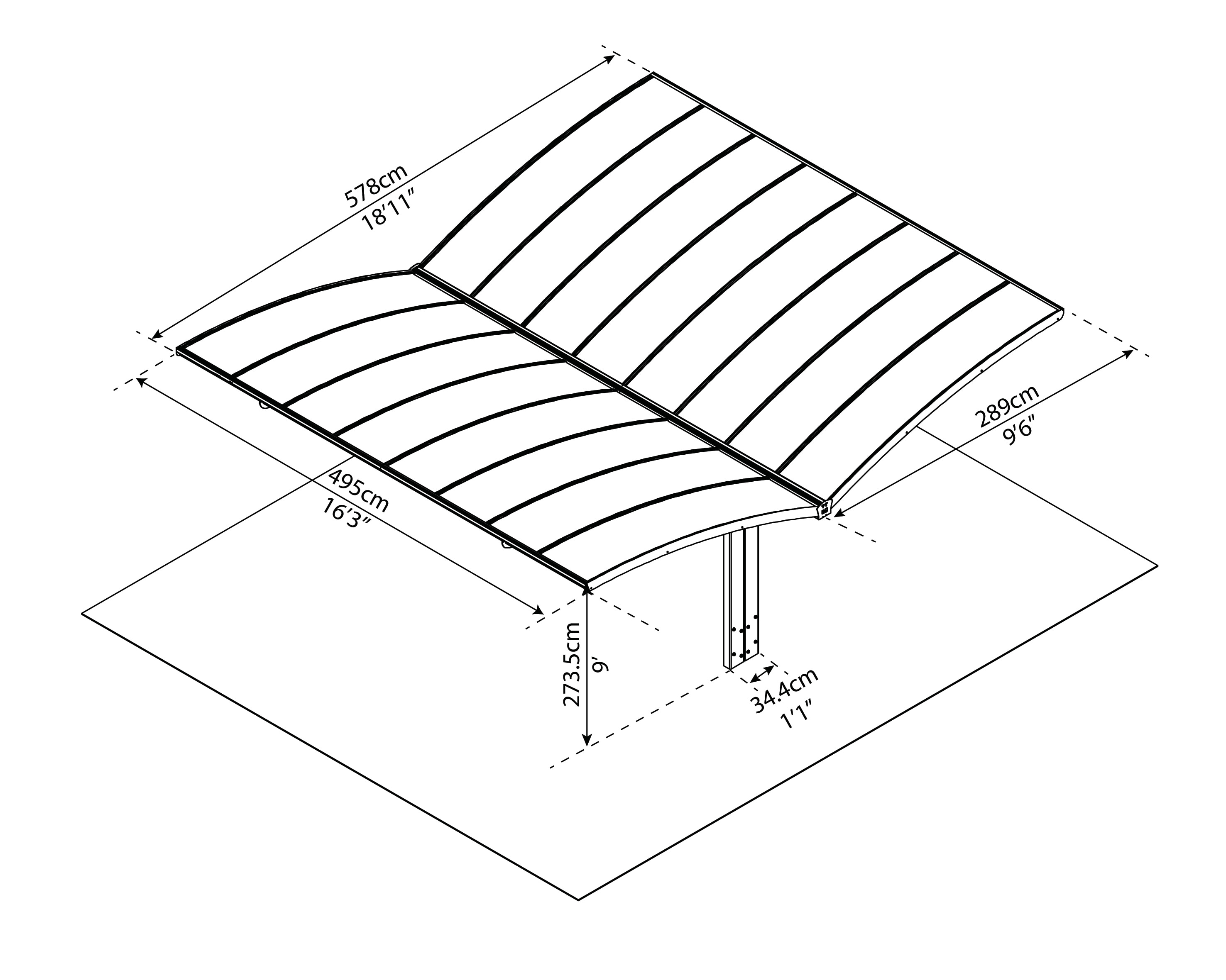 Canopia by Palram 704986 Carport-Covers - View #3