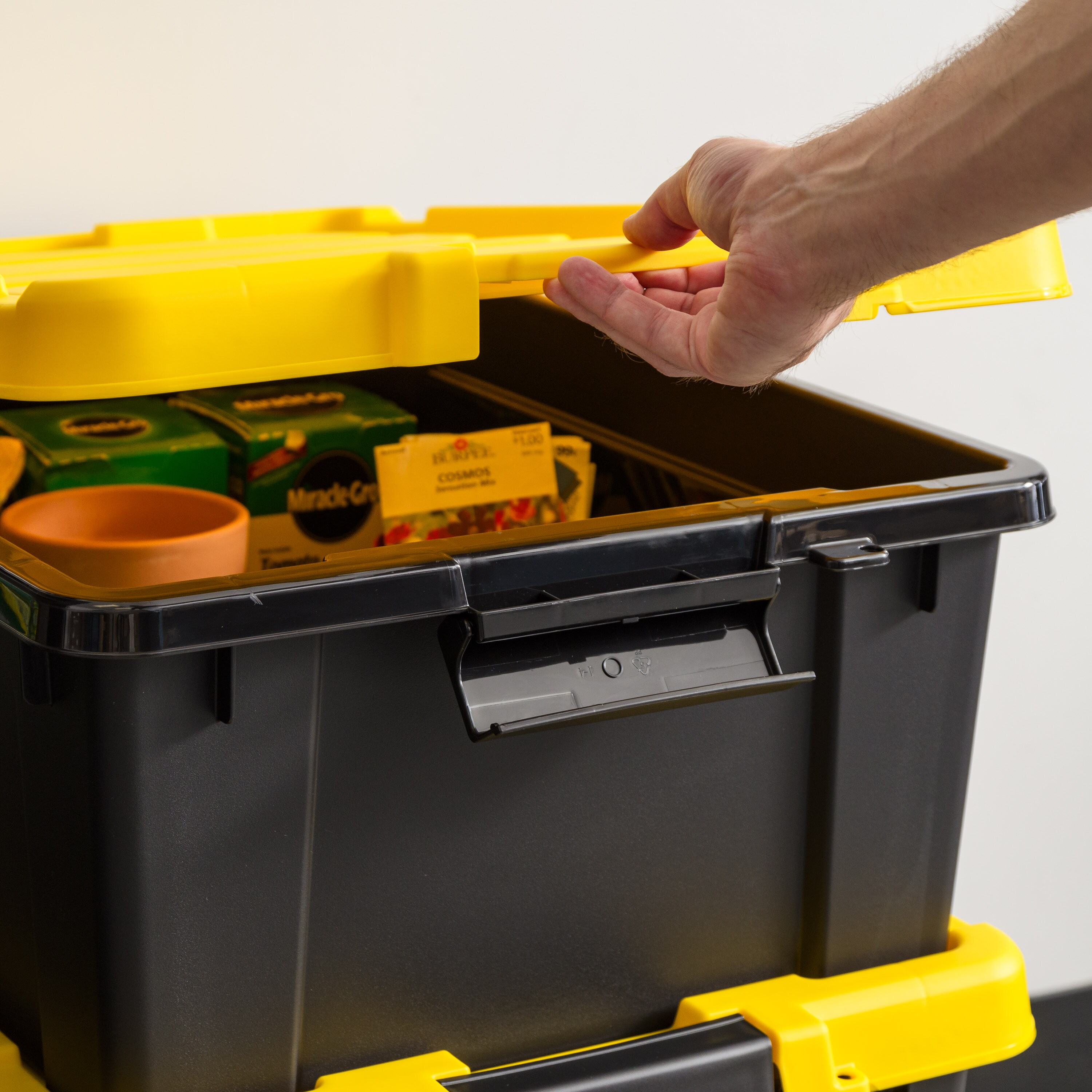 IRIS 540015 Plastic-Storage-Totes - View #9
