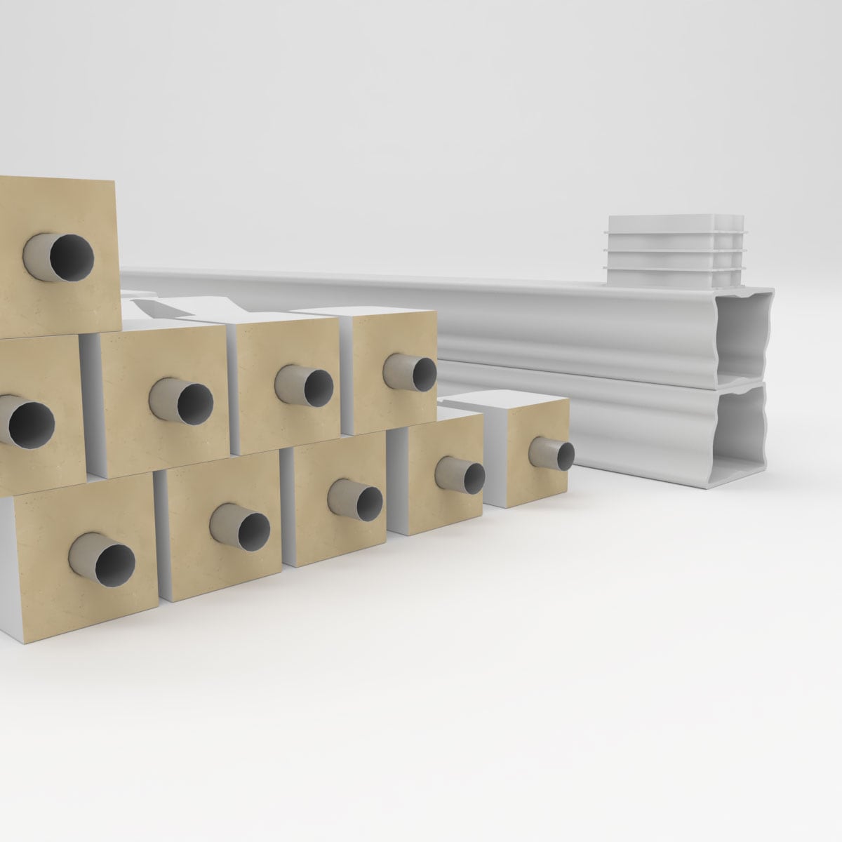 Ekena Millwork BALK42X072ACA railings - View #6