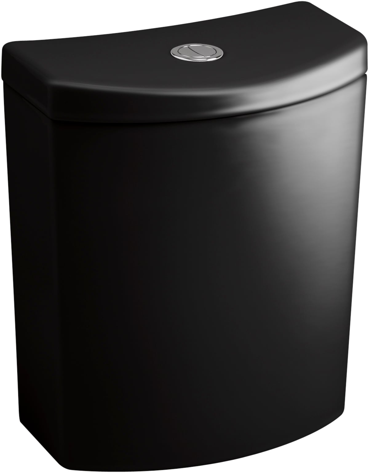 KOHLER Persuade Curv 1.6 GPF Dual-Flush Toilet Tank Only in Black Black